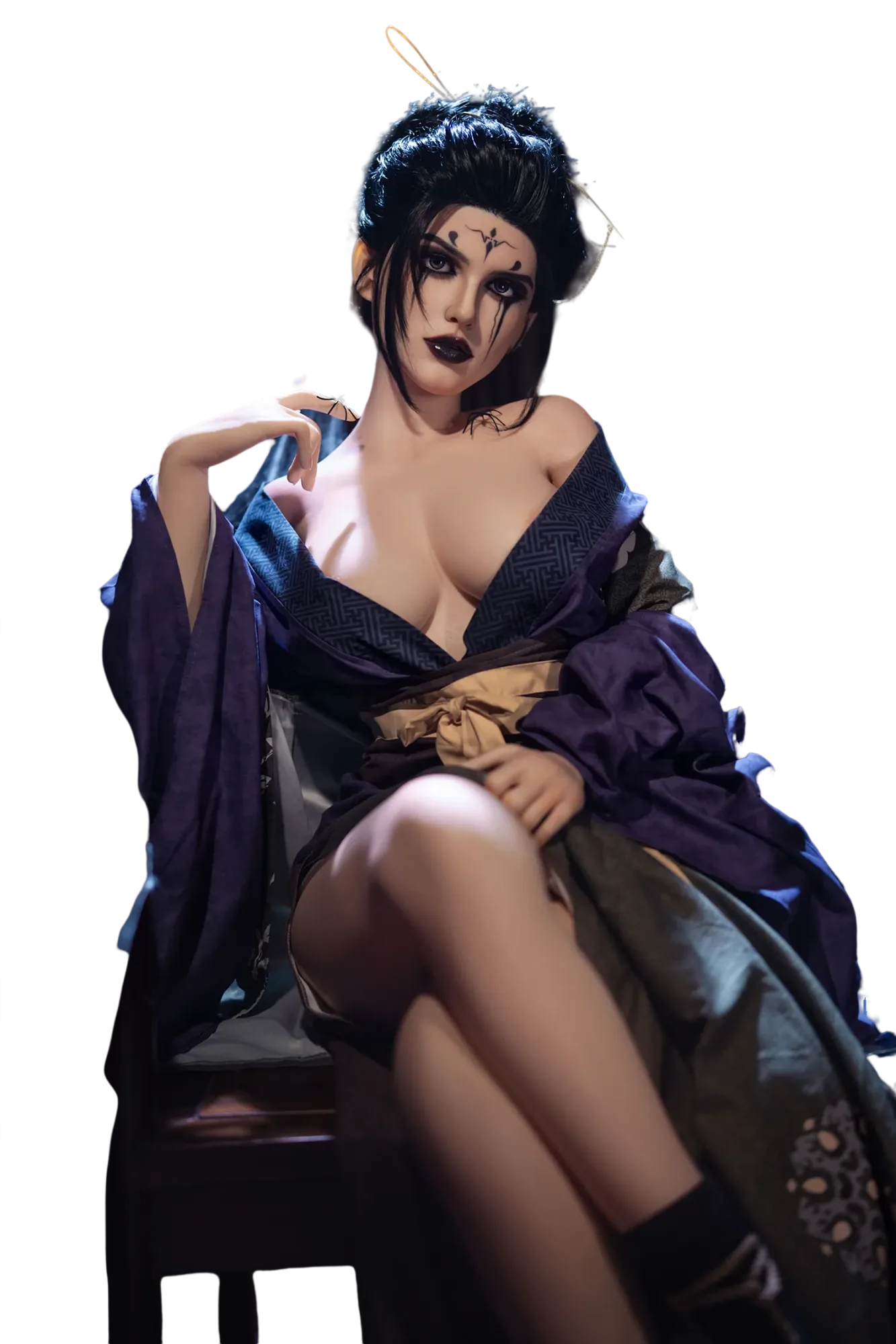 SY DOLL | 164cm 5ft4 D Cup Full Silicone ROS Head Sex Doll  - Amily view 7
