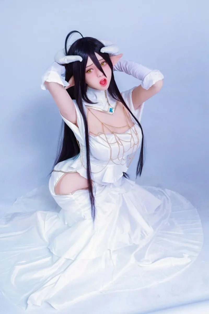 DIMU DOLL | 158CM AHEGAO FACE ELF OPEN MOUTH SEX DOLL - ALBEDO view 7