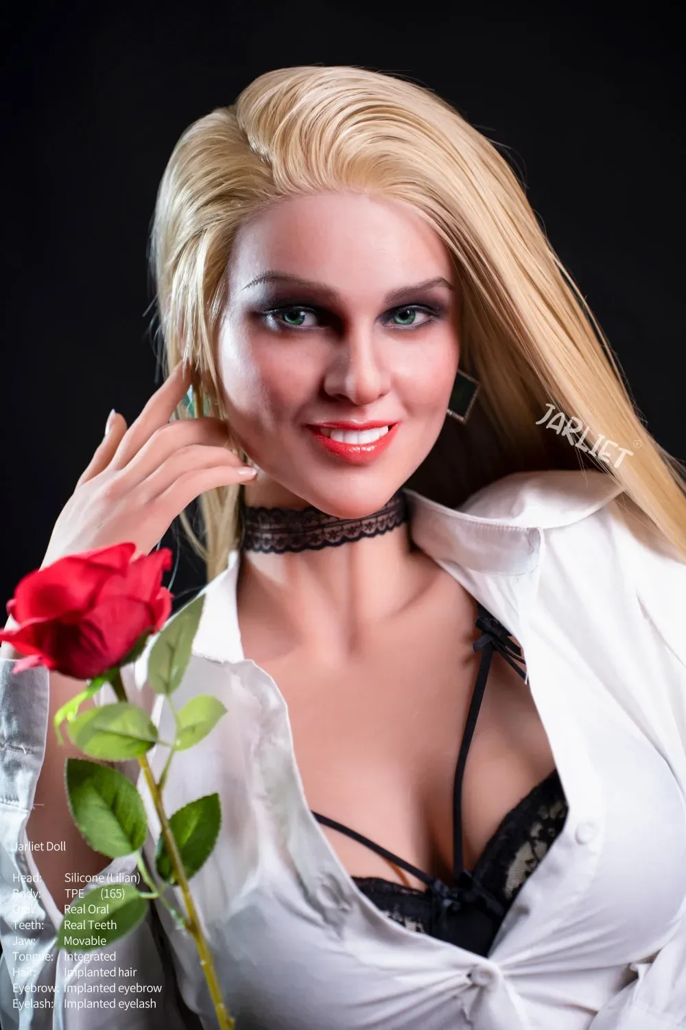 JARLIET | US IN STOCK 5FT4/165CM SMALL BREAST LIGHT TAN SEX DOLL WITH ROS SILICONE HEAD - ATHENA