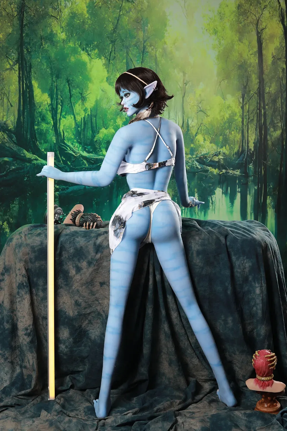 RIFRANO DOLL | US IN STOCK 165CM (5' 5") BLUE SKIN SEX DOLL - AVATAR view 3