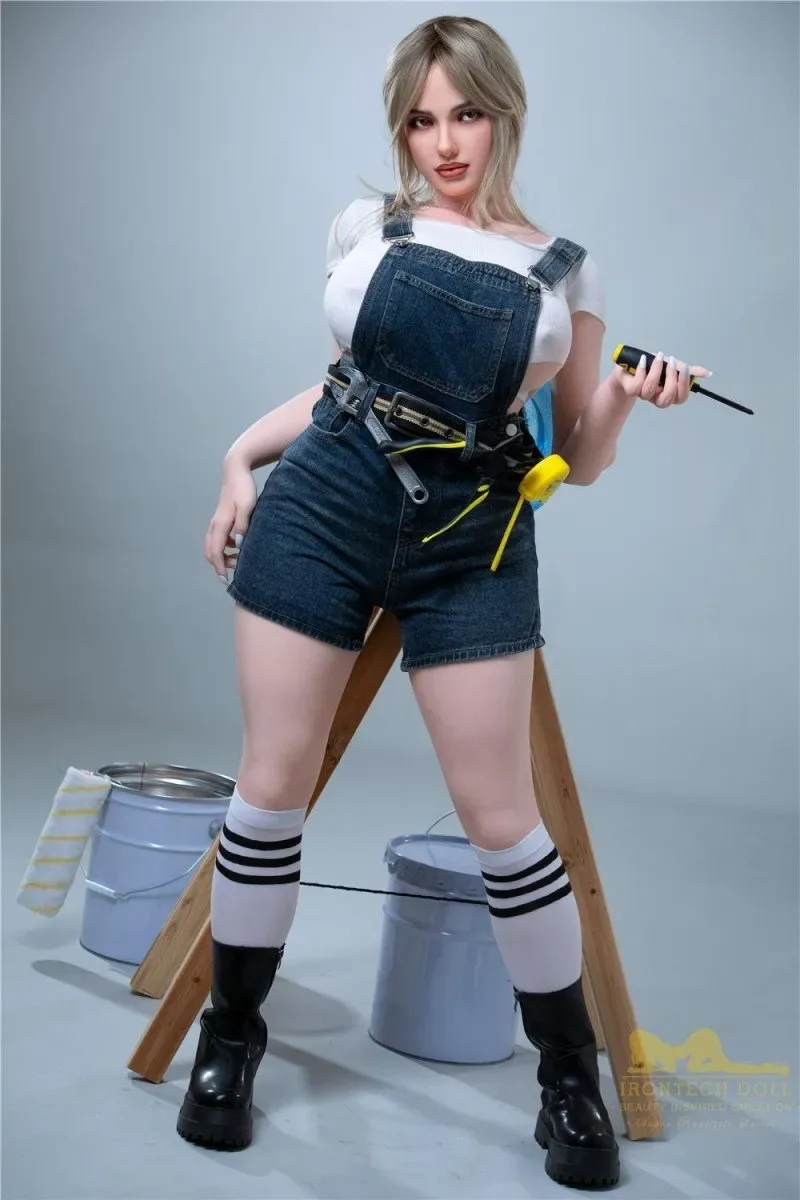 IRONTECH | US IN STOCK 5FT3/160CM FULL SILICONE SEX DOLL - LUNA view 5