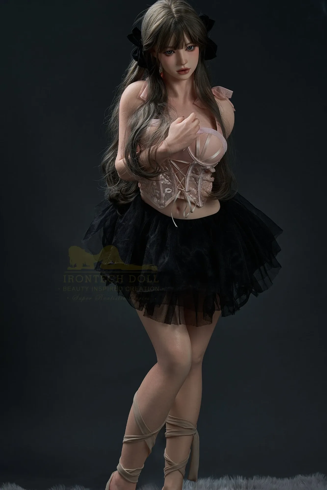 IRONTECH | 159CM/5FT2 WONDER DOLLY FULL SILICONE ROS HEAD SEX DOLL- EVIE view 7