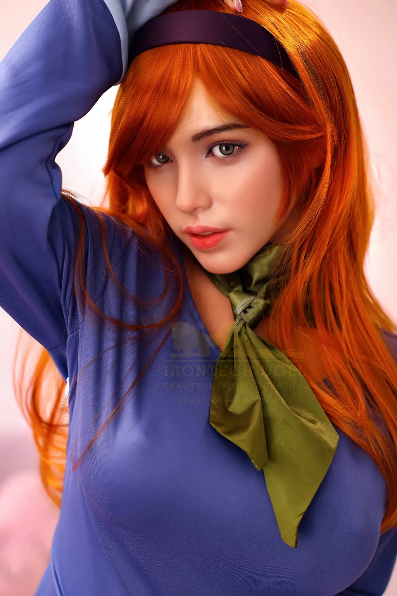 IRONTECH DOLL- 167CM FULL SILICONE MATURE REDHEAD SEX DOLL- MAUREEN view 2