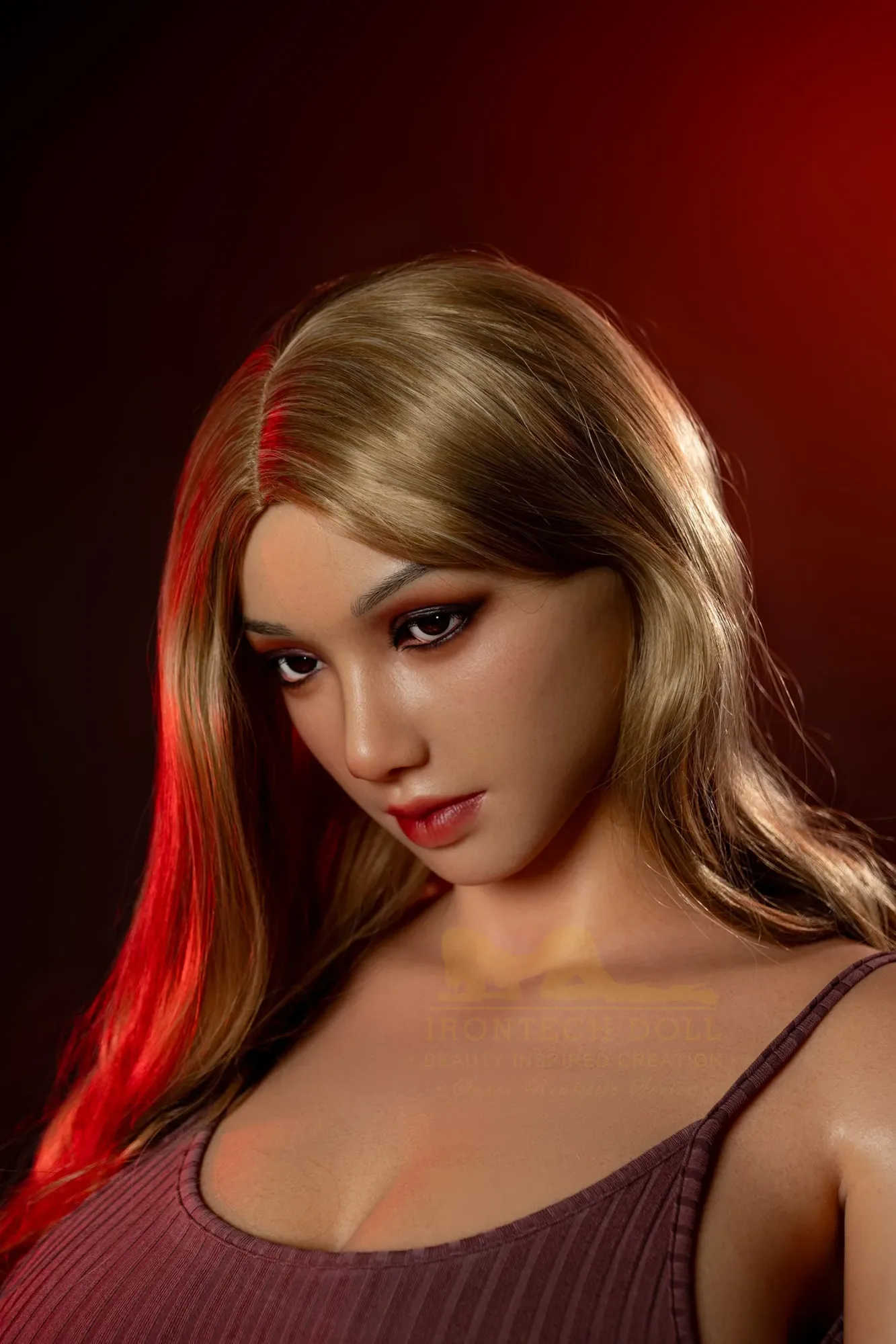 IRONTECH DOLL- 160CM(5FT3) FULL SILICONE BRONZE SKIN SEX DOLL- JENNIE view 2