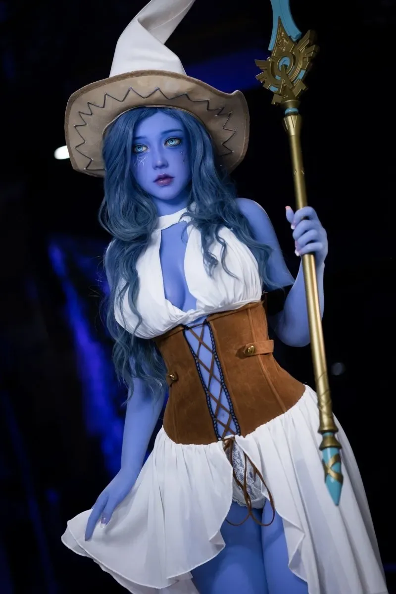 AIBEI DOLL | EU IN STOCK 160CM/5FT3 BIG BREAST BLUE SKIN LIFELIKE SEX DOLL - GENIUS