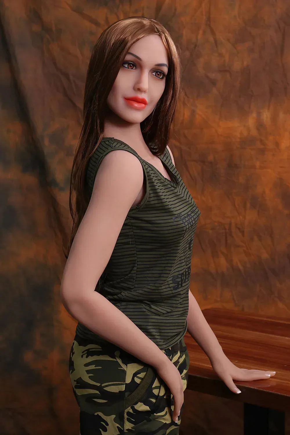 160CM (5' 3") REAL LIFE LIFELIKE SMALL CHEST MUSCLE SEX DOLL - EVANGELINE view 8