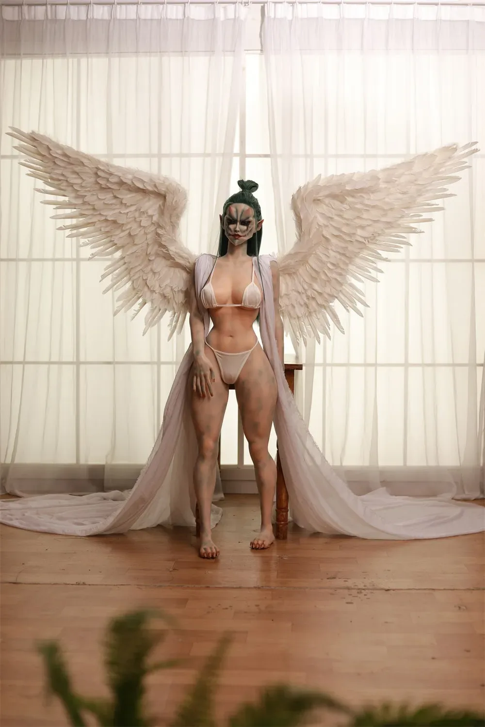 STARRY DOLL | 153CM/5FT FULL SILICONE ALIEN SEX DOLL - SABLE view 2
