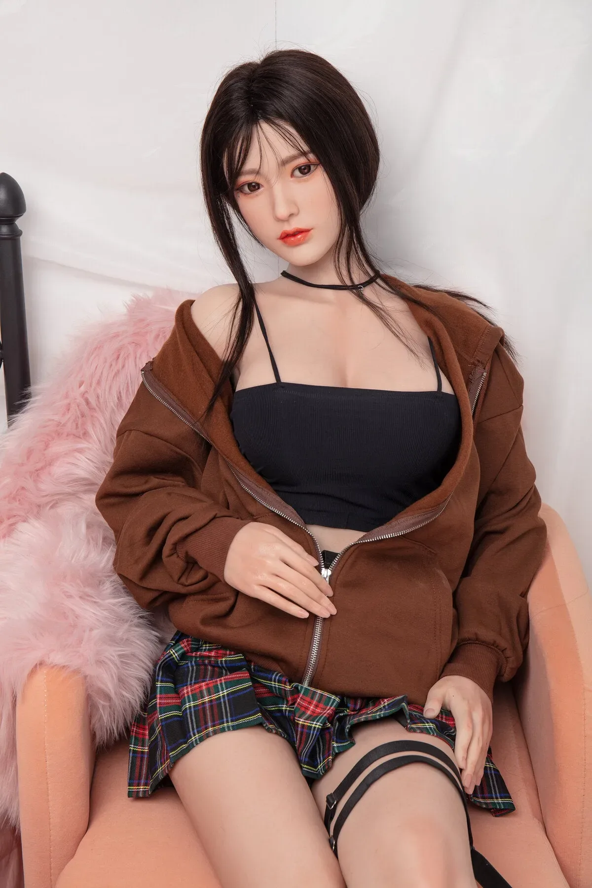 JX DOLL | 170CM (5' 7") C-CUP FULL SILICONE SUPER REAL BUSTY SEX DOLL - FEI