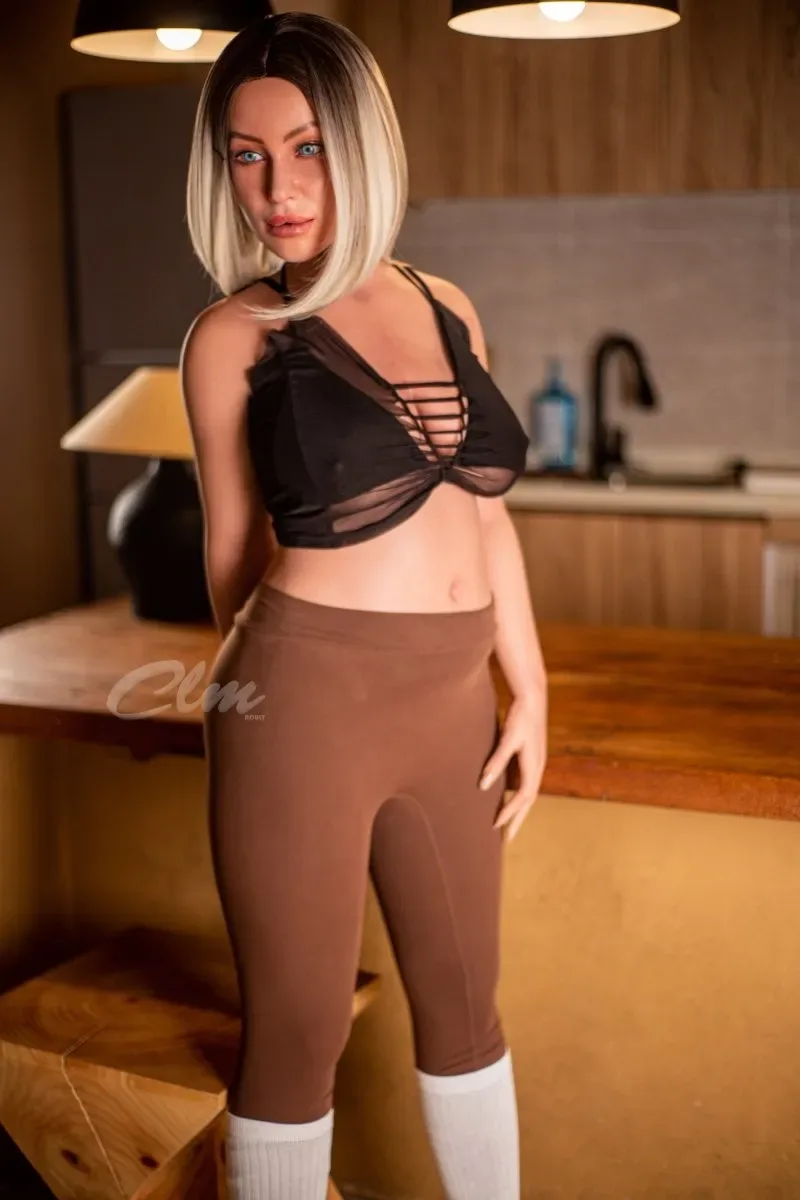 CLIMAX DOLL-159CM FULL SILICON BLACK SEX DOLL - SAVANNAH view 2