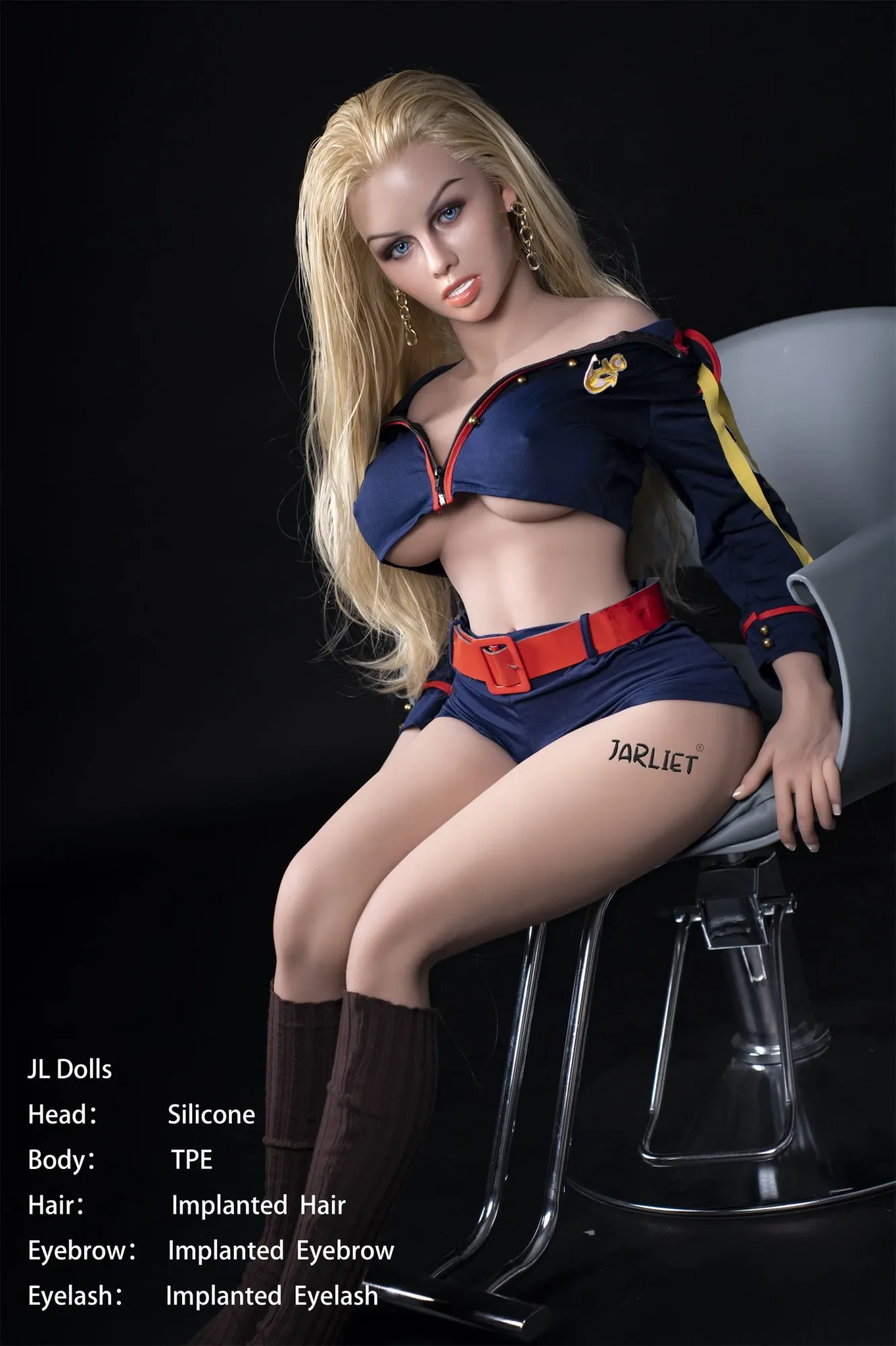 JARLIET | US IN STOCK 4FT11/150CM SEX DOLL SILICONE HEAD - COCO view 8