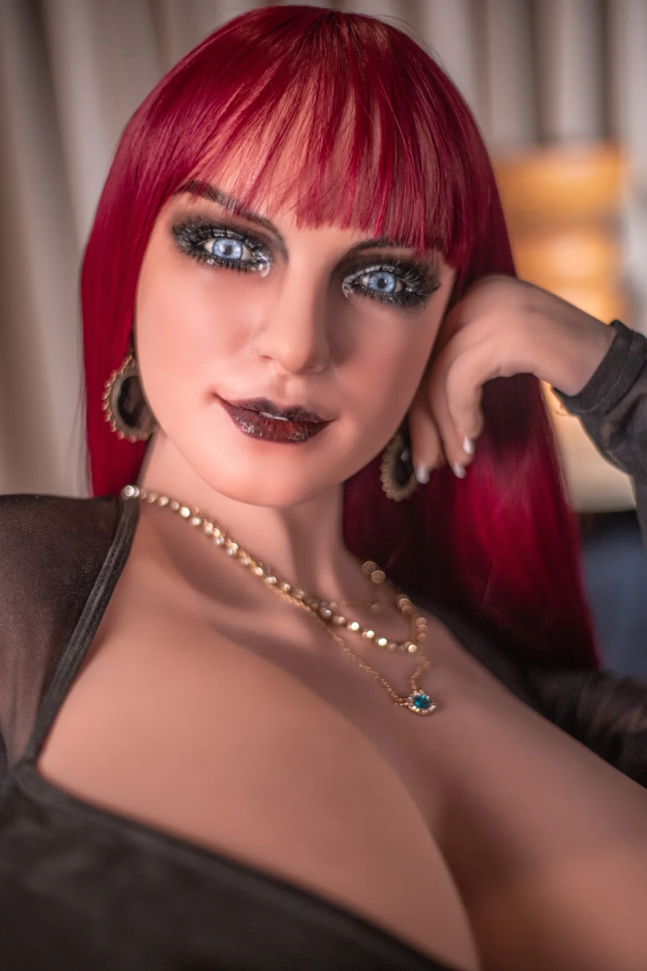 CLIMAX DOLL-161CM SILICON HEAD BIG BREAST SEX DOLL- NICOLA view 4