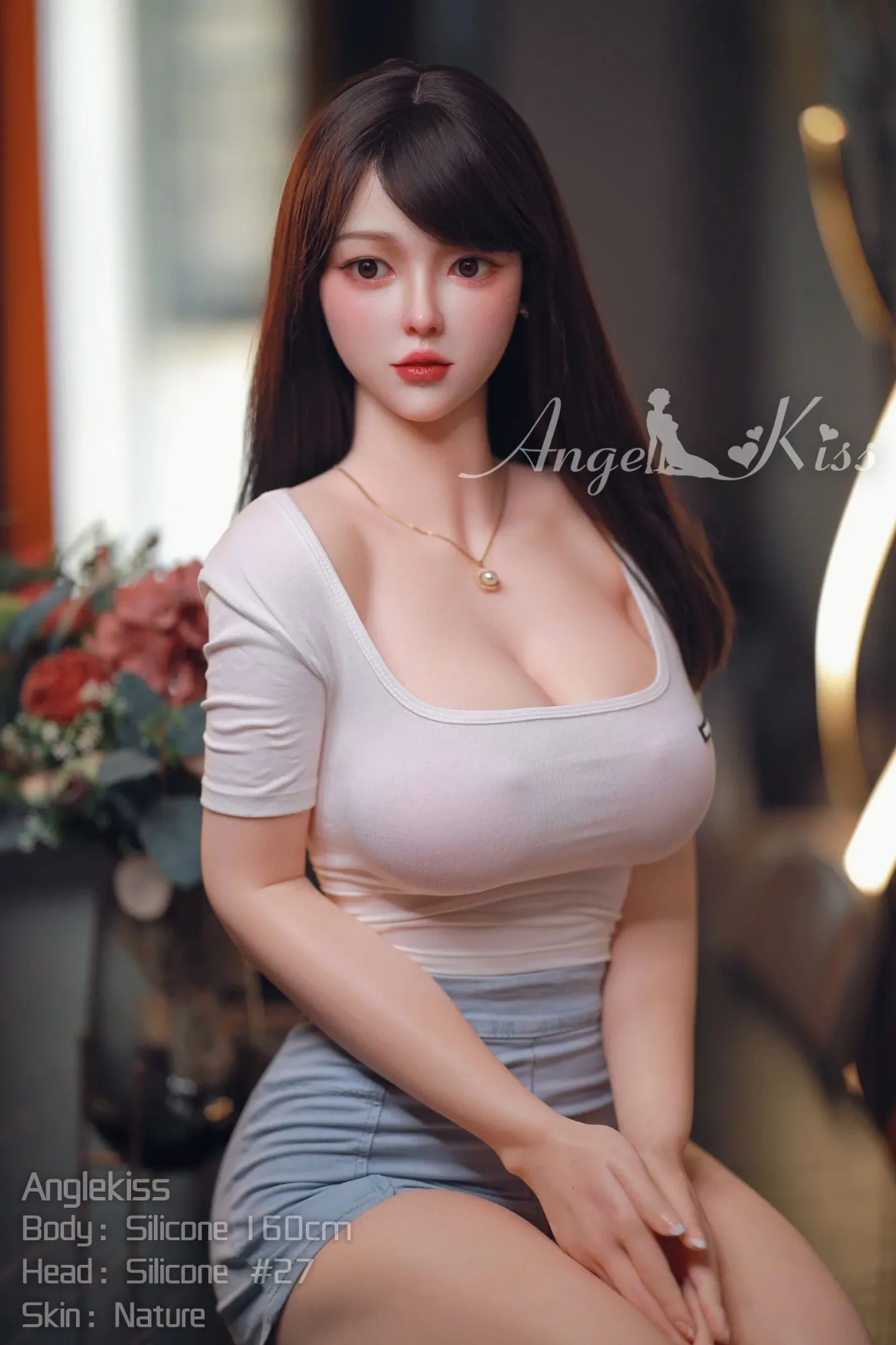 ANGEL KISS | GENÈVE - 160CM / 5'3" SEX DOLL HEAD #LS27 view 4
