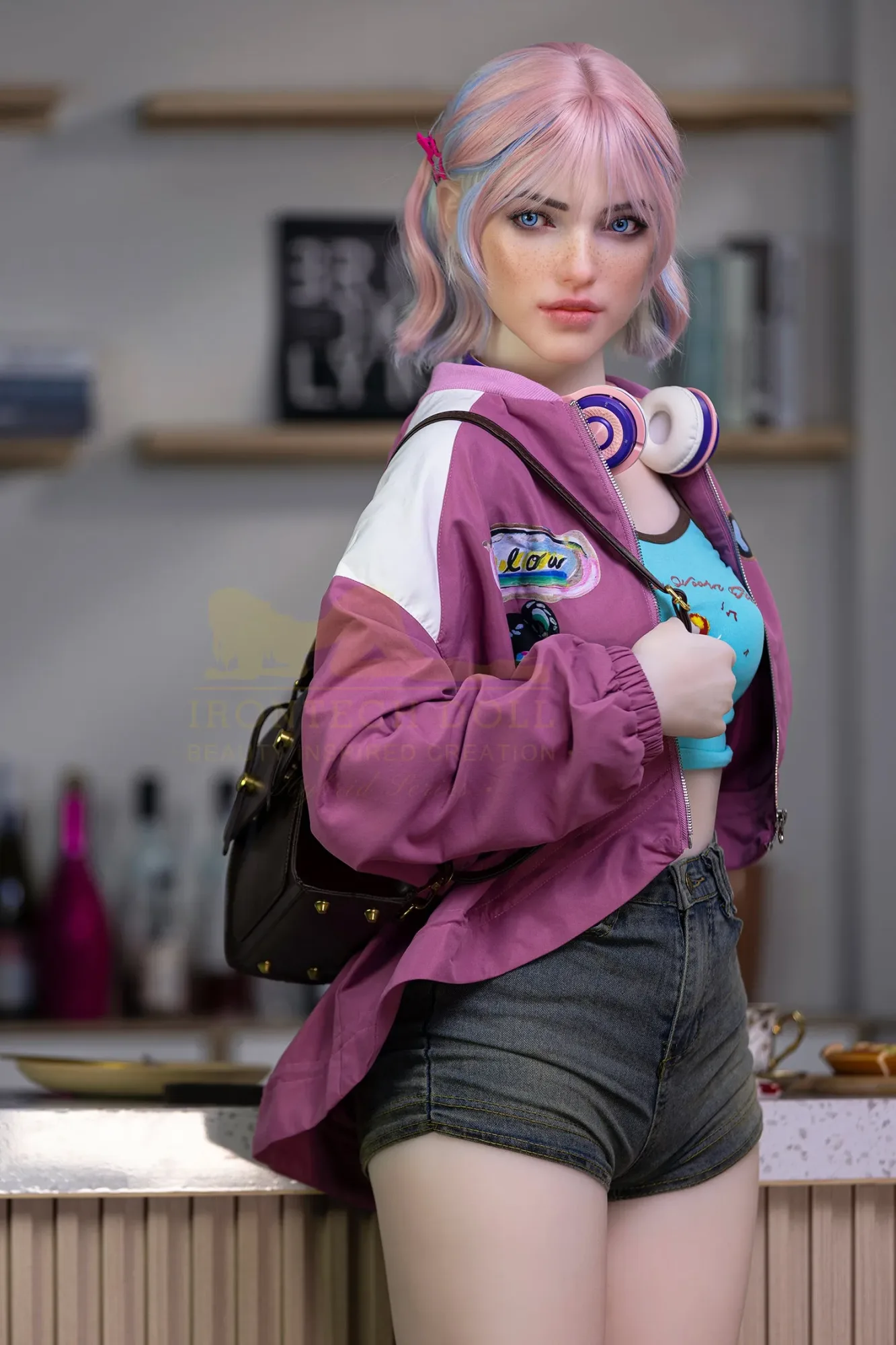 IRONTECH DOLL- 162CM(5FT3) MEDIUM BREAST REALISTIC LIFELIKE SEX DOLL- OLIVIA view 2