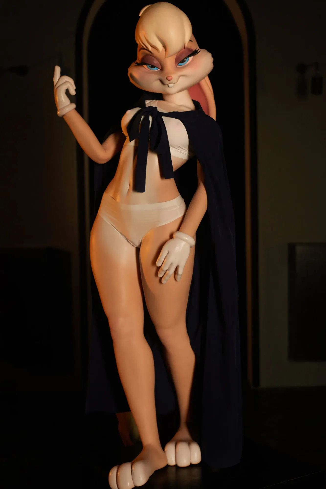 CLIMAX DOLL - 150CM/4FT11 FULL SILICONE RABBIT HEAD SEX DOLL - LOLA