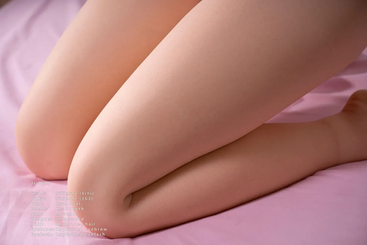 JARLIET | 5FT4/163CM FULL SILICONE SEX DOLL WITH ROS SILICONE HEAD MOVABLE JAW - YIYI view 8