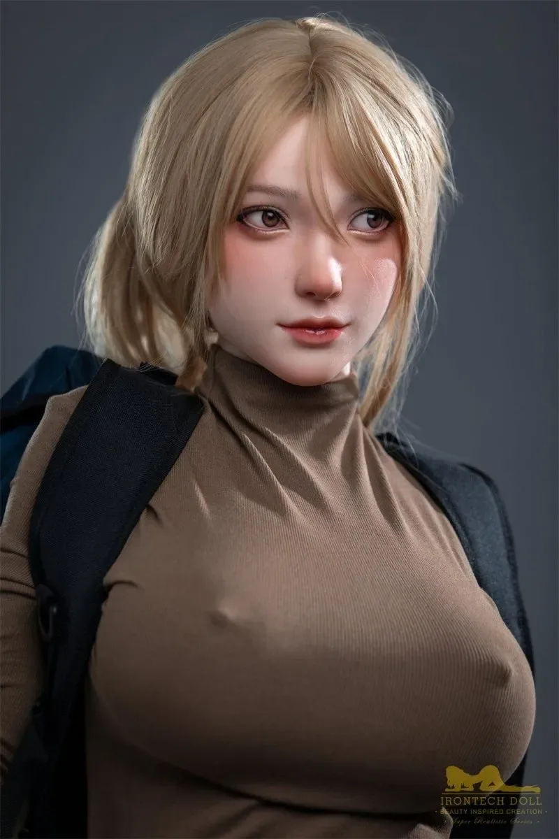 IRONTECH | US IN STOCK 165CM BIG BREAST FULL SILICONE SEX DOLL - KITTY view 5