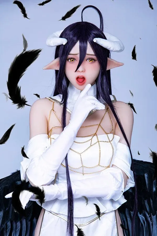 DIMU DOLL | 158CM AHEGAO FACE ELF OPEN MOUTH SEX DOLL - ALBEDO view 2