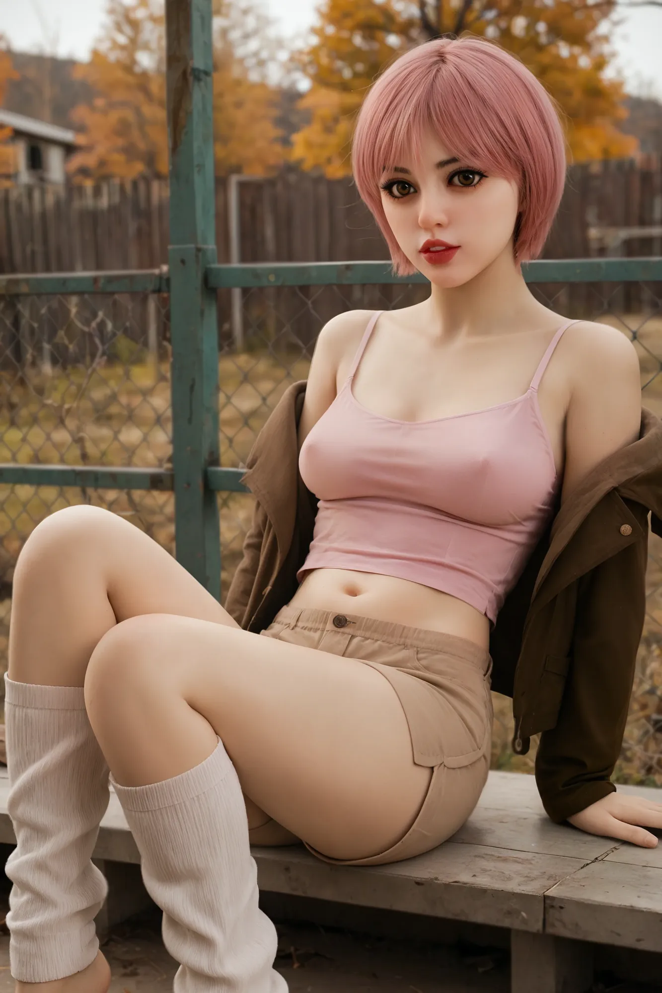 AIBEI DOLL-150CM/4FT11 SMALL BREAST TPE SEX DOLL - RAINY view 5