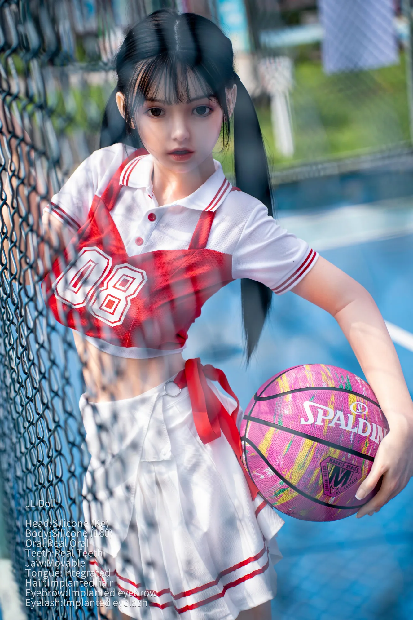 JARLIET | 5FT2/160CM FULL SILICONE WITH ROS HEAD SEX DOLL - XIAOKE view 6