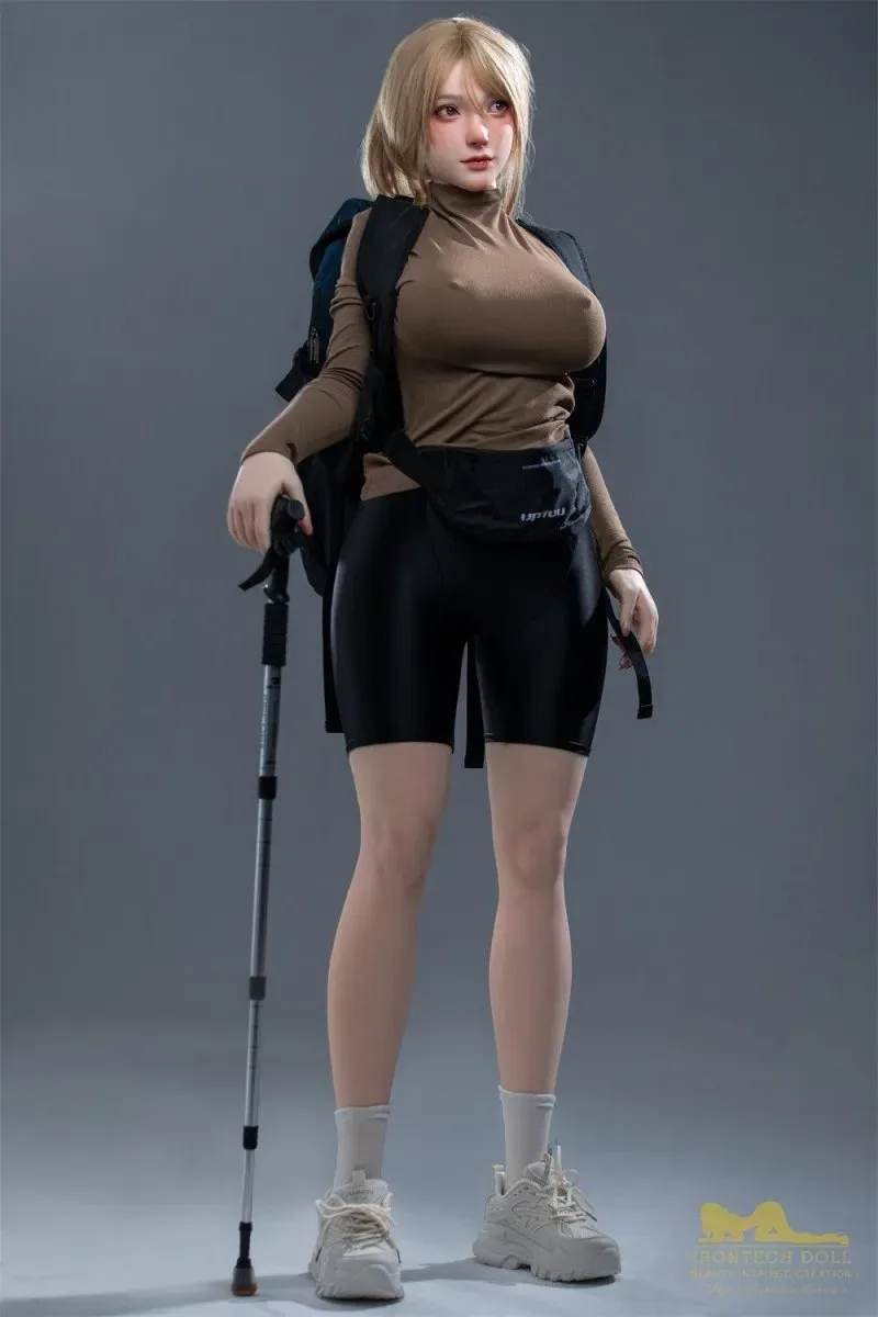 IRONTECH | US IN STOCK 165CM BIG BREAST FULL SILICONE SEX DOLL - KITTY view 6