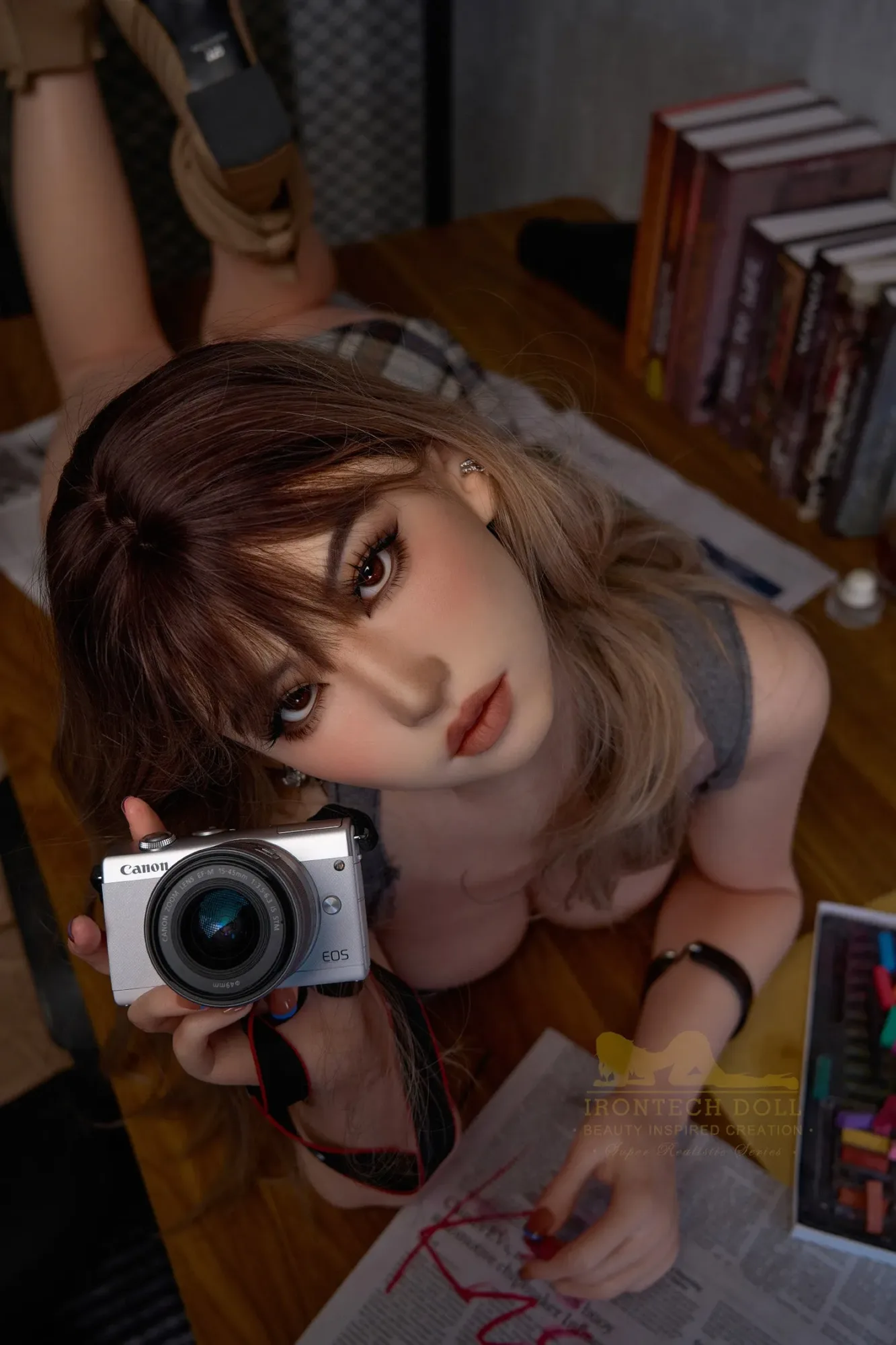 IRONTECH | 5FT3/162CM FULL SILICONE SEX DOLL - ABBY view 3