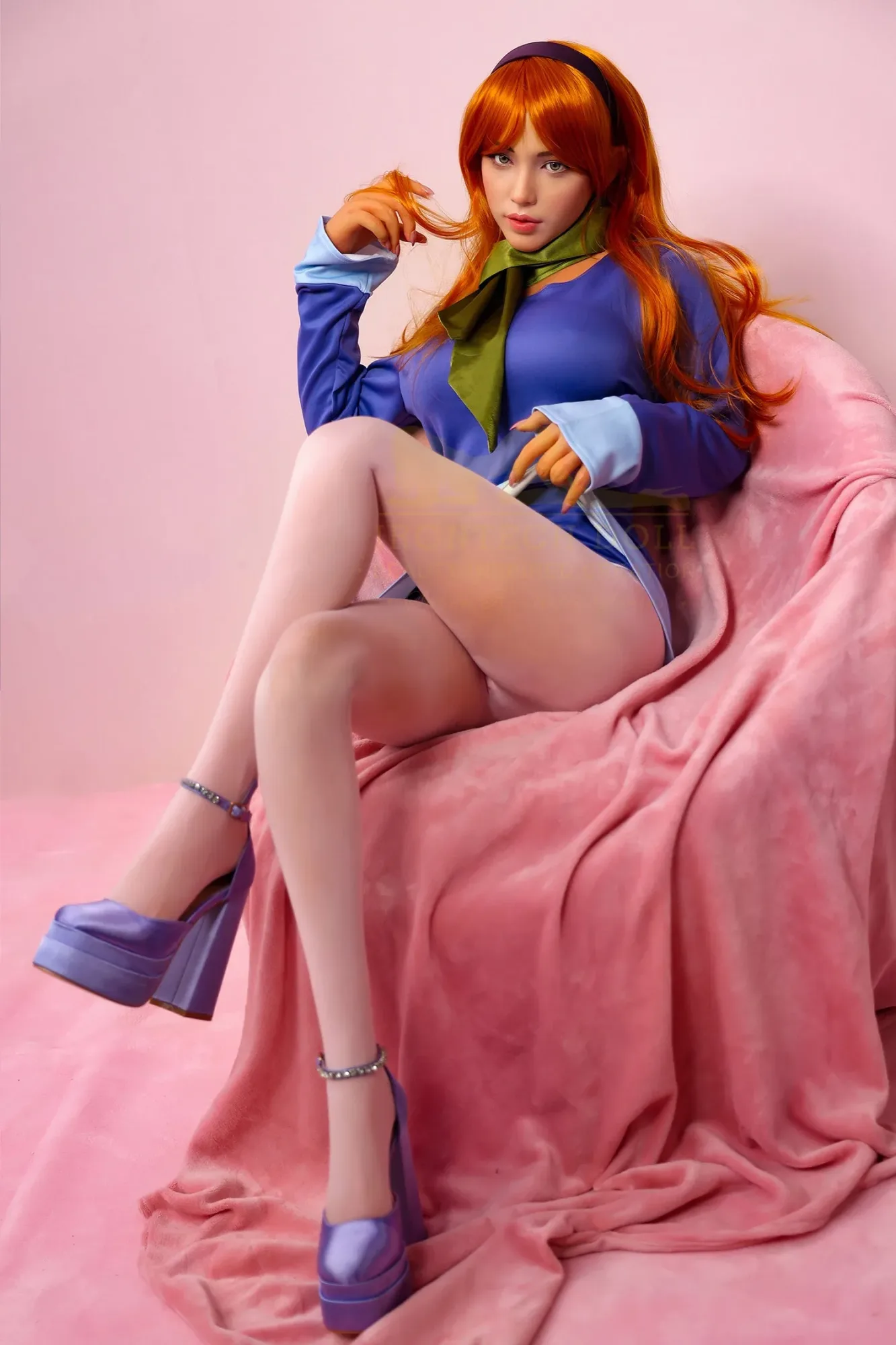 IRONTECH DOLL- 167CM FULL SILICONE MATURE REDHEAD SEX DOLL- MAUREEN view 3