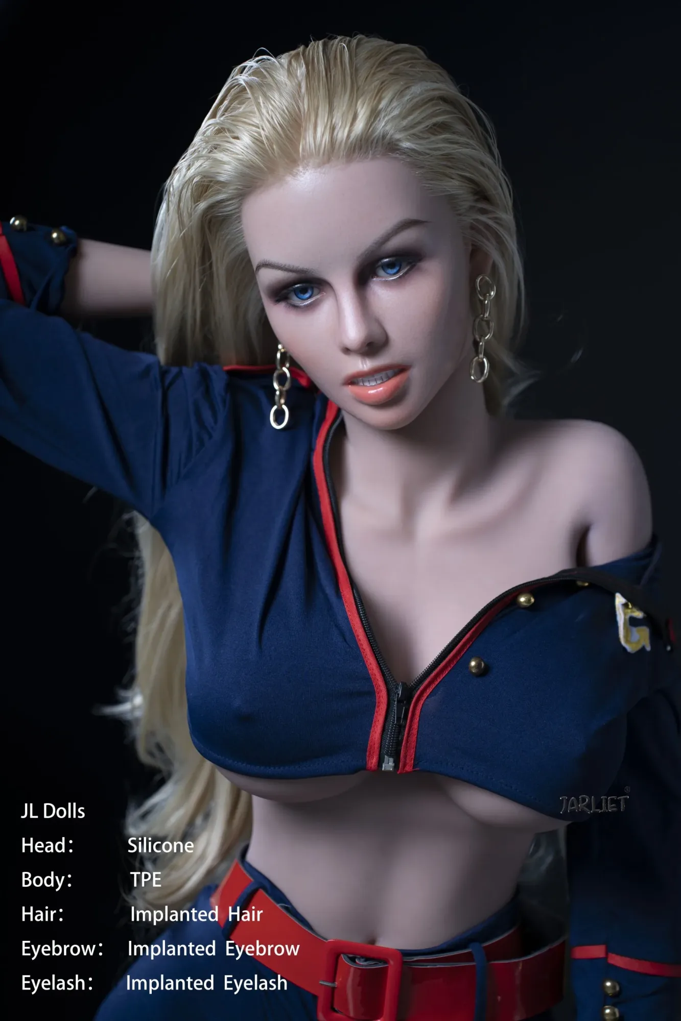 JARLIET | US IN STOCK 4FT11/150CM SEX DOLL SILICONE HEAD - COCO