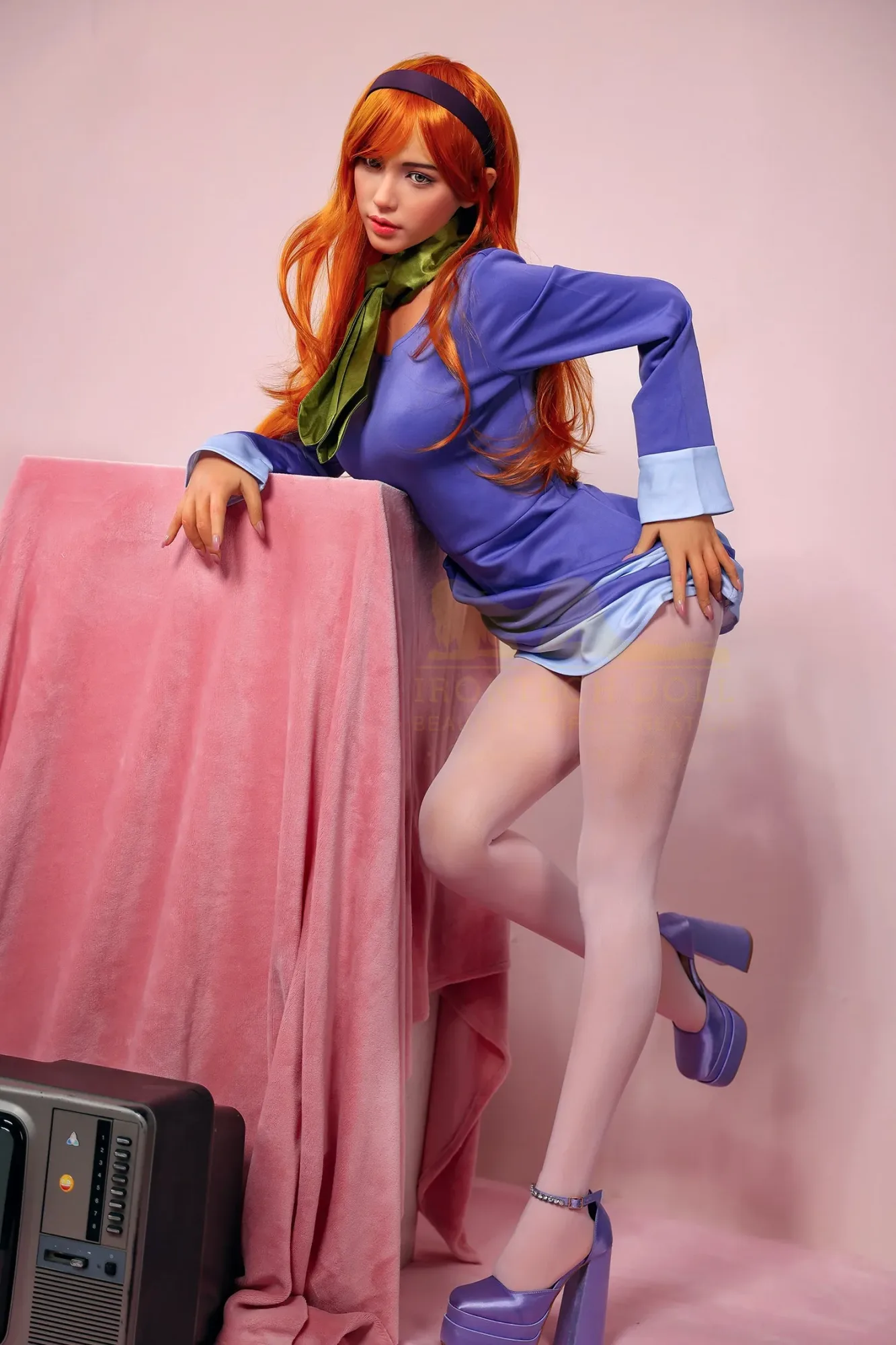 IRONTECH DOLL- 167CM FULL SILICONE MATURE REDHEAD SEX DOLL- MAUREEN view 6
