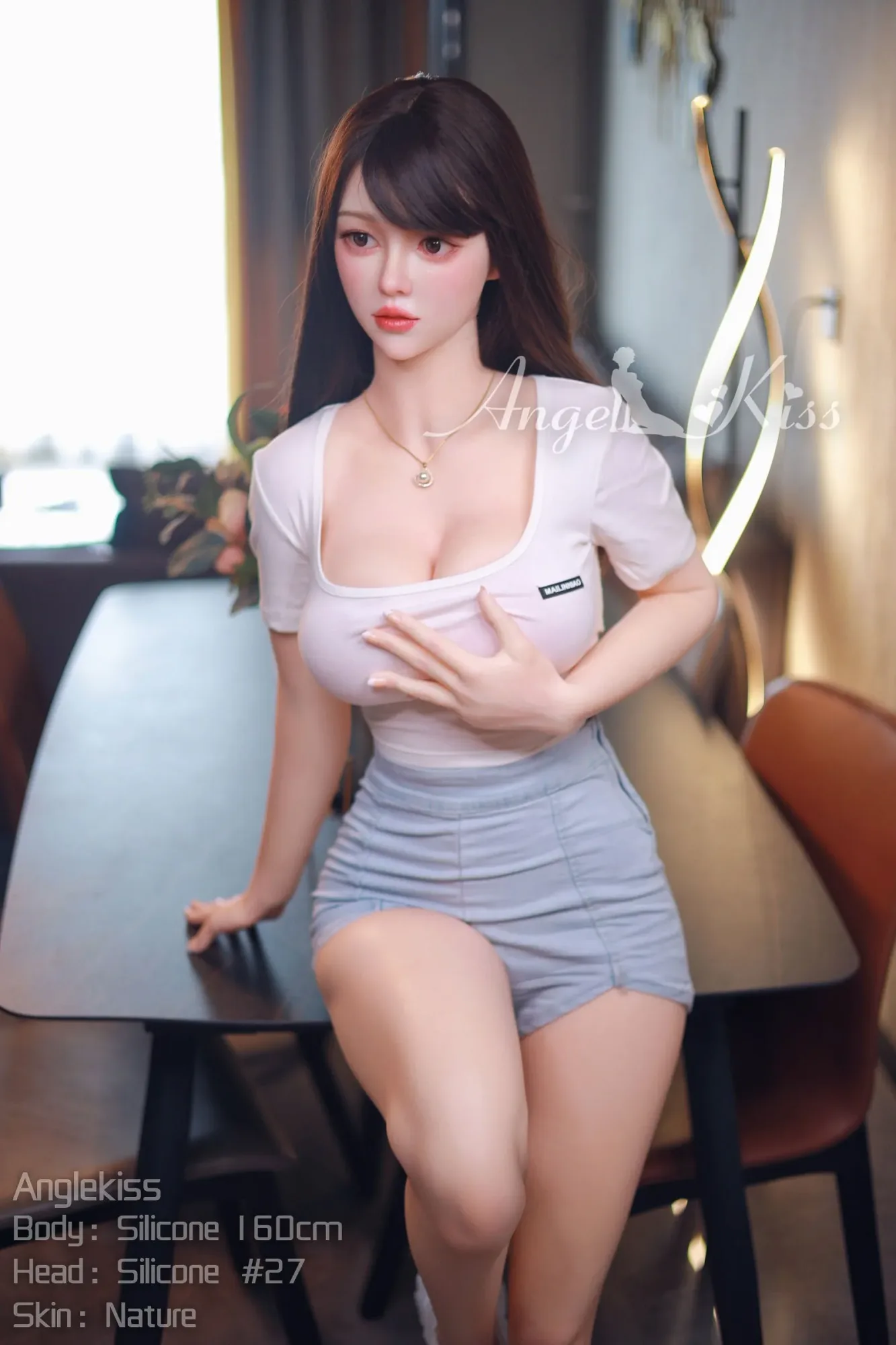 ANGEL KISS | GENÈVE - 160CM / 5'3" SEX DOLL HEAD #LS27 view 7