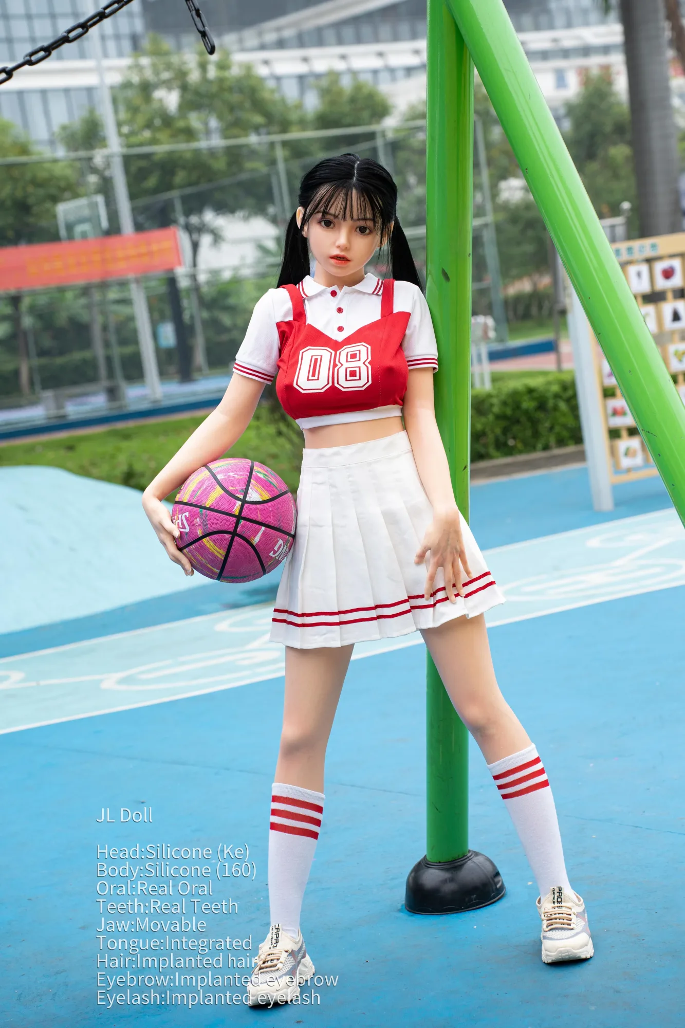 JARLIET | 5FT2/160CM FULL SILICONE WITH ROS HEAD SEX DOLL - XIAOKE view 3