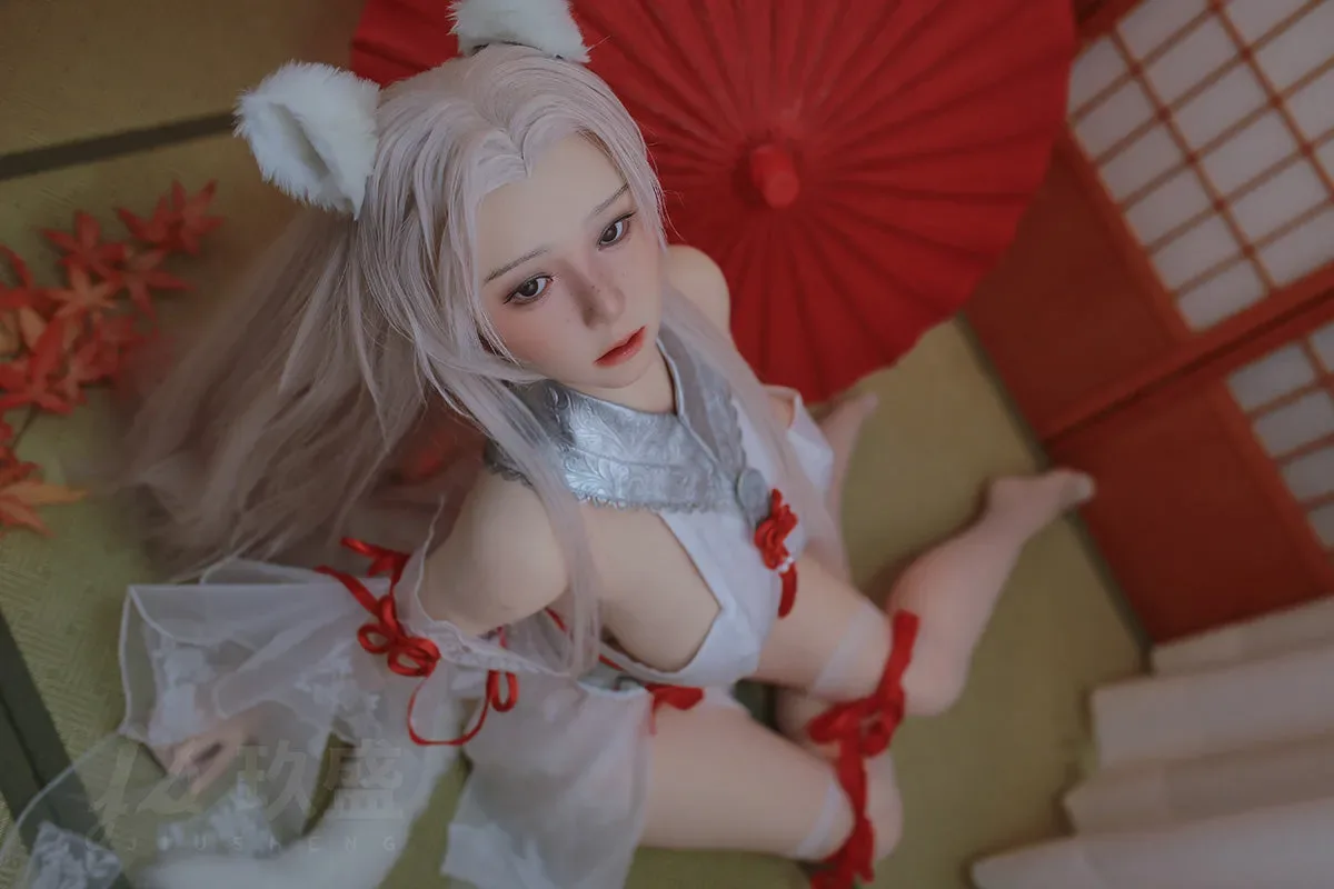 JIUESHENG DOLL | 152CM/4FT11 E CUP FULL SILICONE ROS HEAD MOVABLE JAW SEX DOLL- YUME view 7