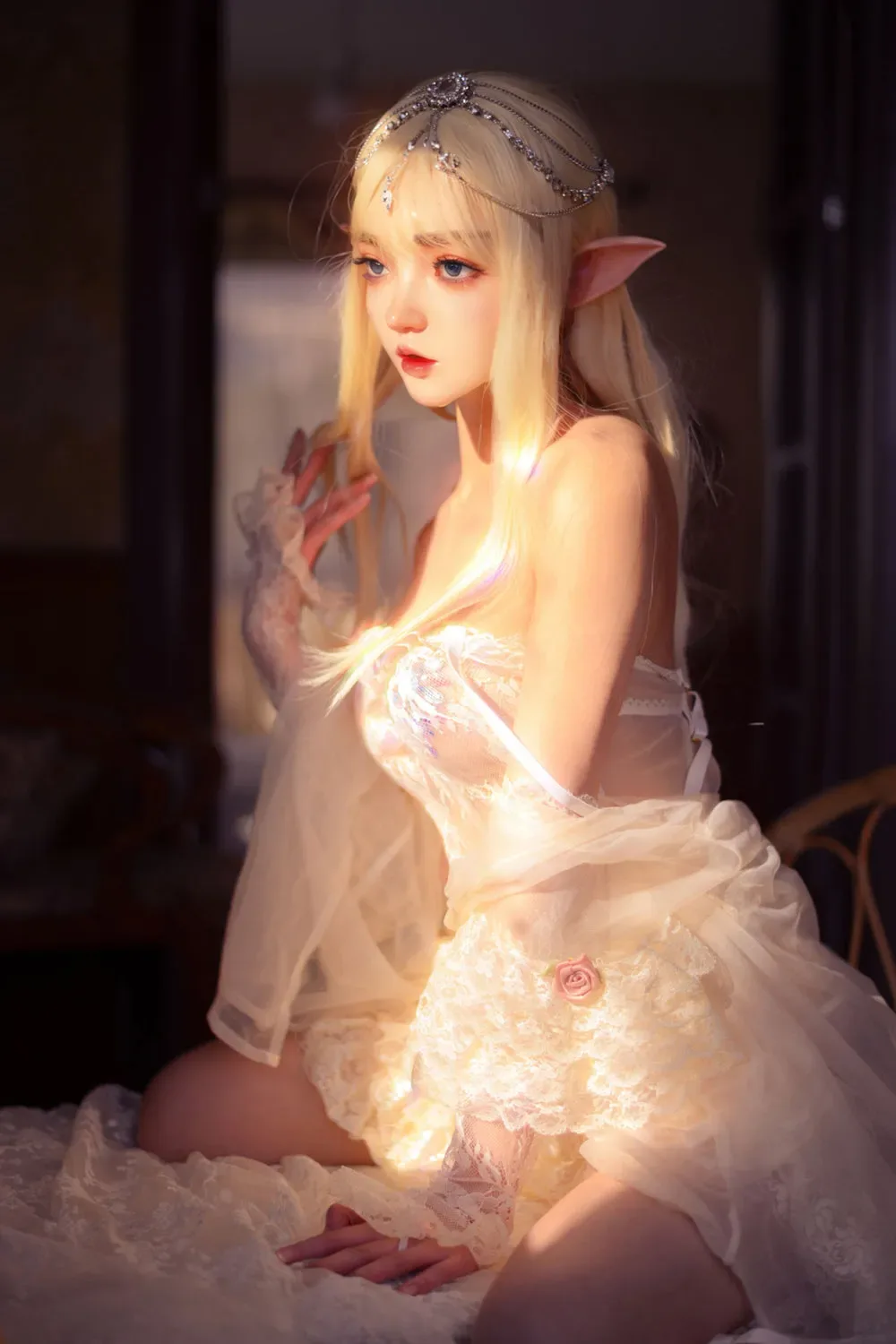 SY DOLL- 150CM FULL SILICONE SMALL BREAST ELF SEX DOLL- ZOE view 8