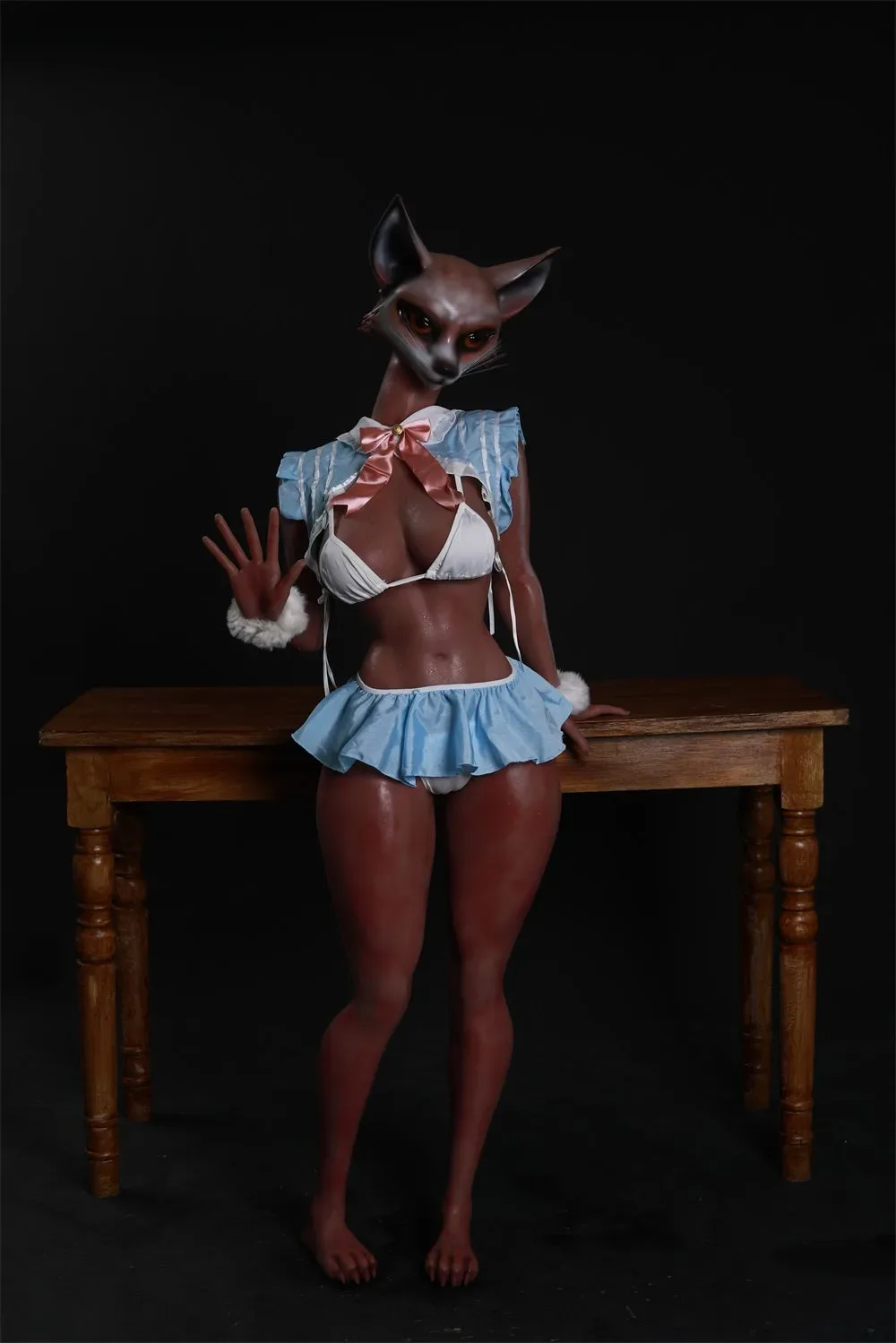 STARRY DOLL | 153CM/5FT FULL SILICONE ANIMAL HEAD SEX DOLL - VESPER view 8