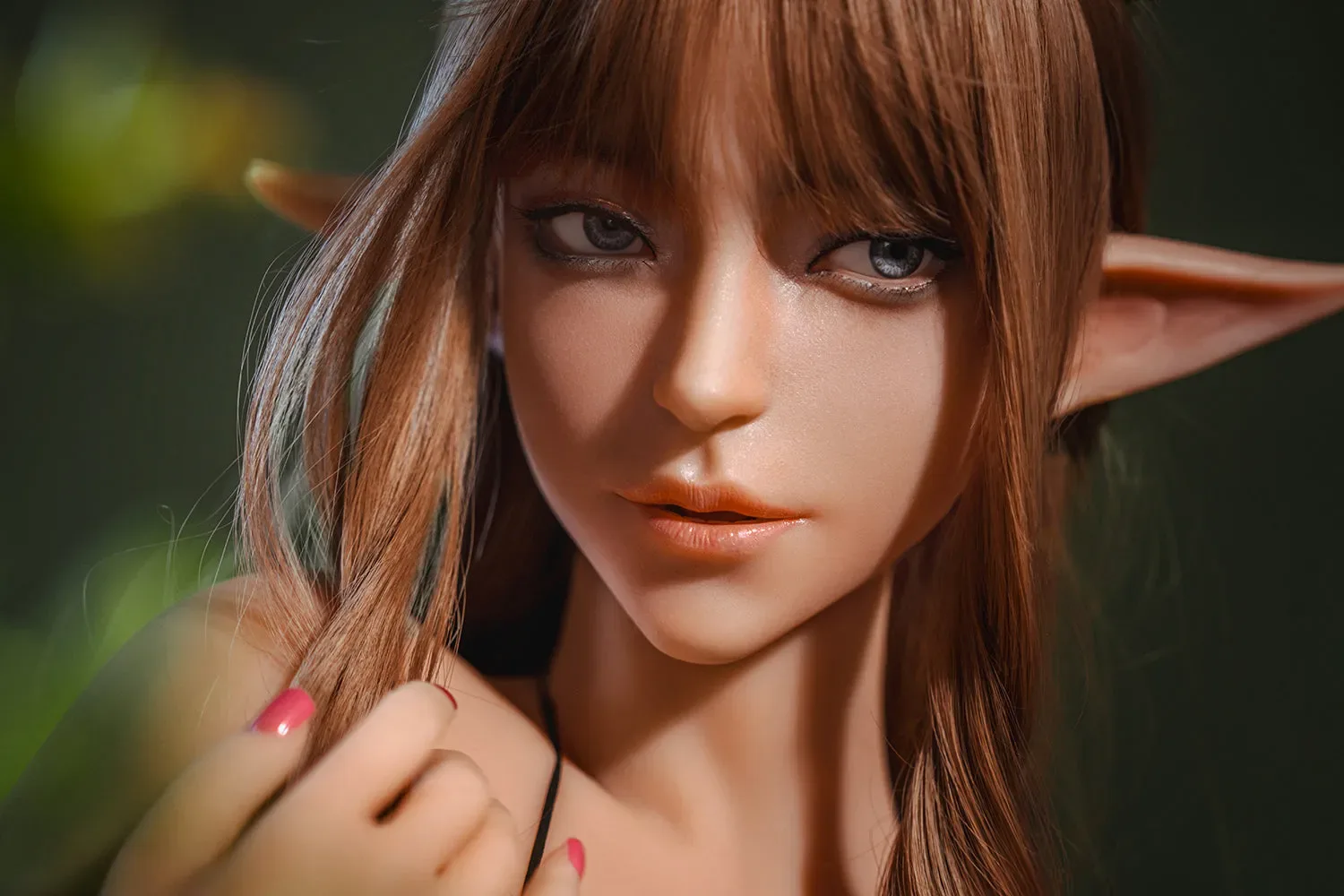 6YE | 158cm/5ft2  A-Cup ROS Head Elf Sex Doll- Tinny view 4