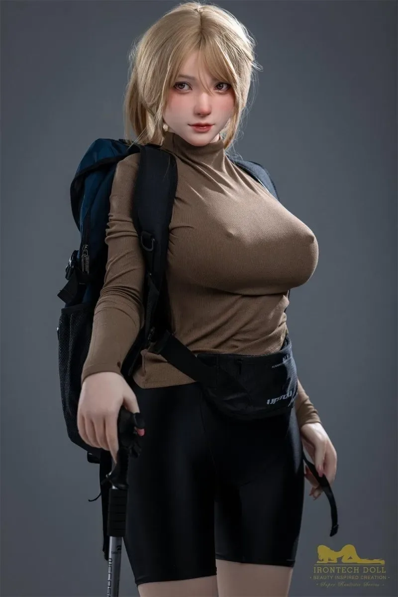 IRONTECH | US IN STOCK 165CM BIG BREAST FULL SILICONE SEX DOLL - KITTY view 4