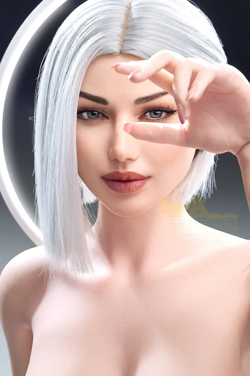 IRONTECH | 5FT2/159CM FULL SILICONE SEX DOLL - ELINA view 2