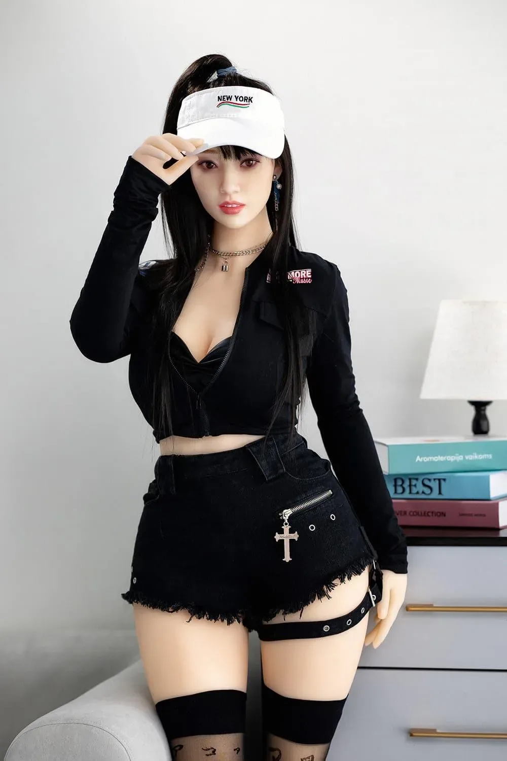 6YE | 161CM (5' 3") G-CUP SILICONE HEAD SEX DOLL - SIGRID view 1