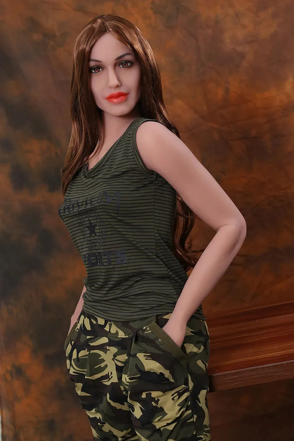 160CM (5' 3") REAL LIFE LIFELIKE SMALL CHEST MUSCLE SEX DOLL - EVANGELINE view 5