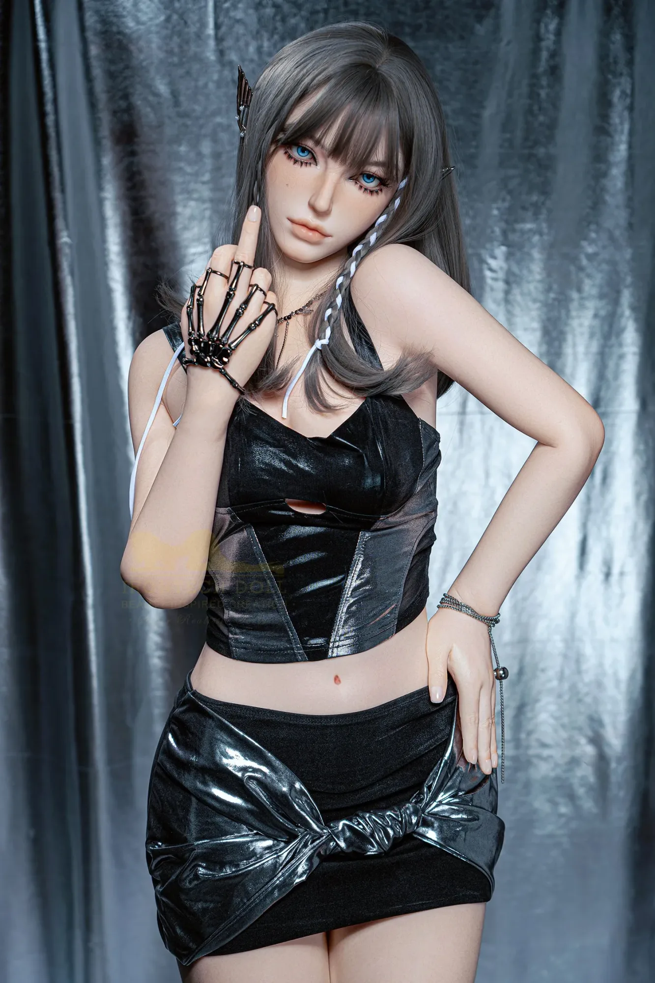 IRONTECH | 163CM/5FT4 FULL SILICONE SEX DOLL -ELYAN view 3