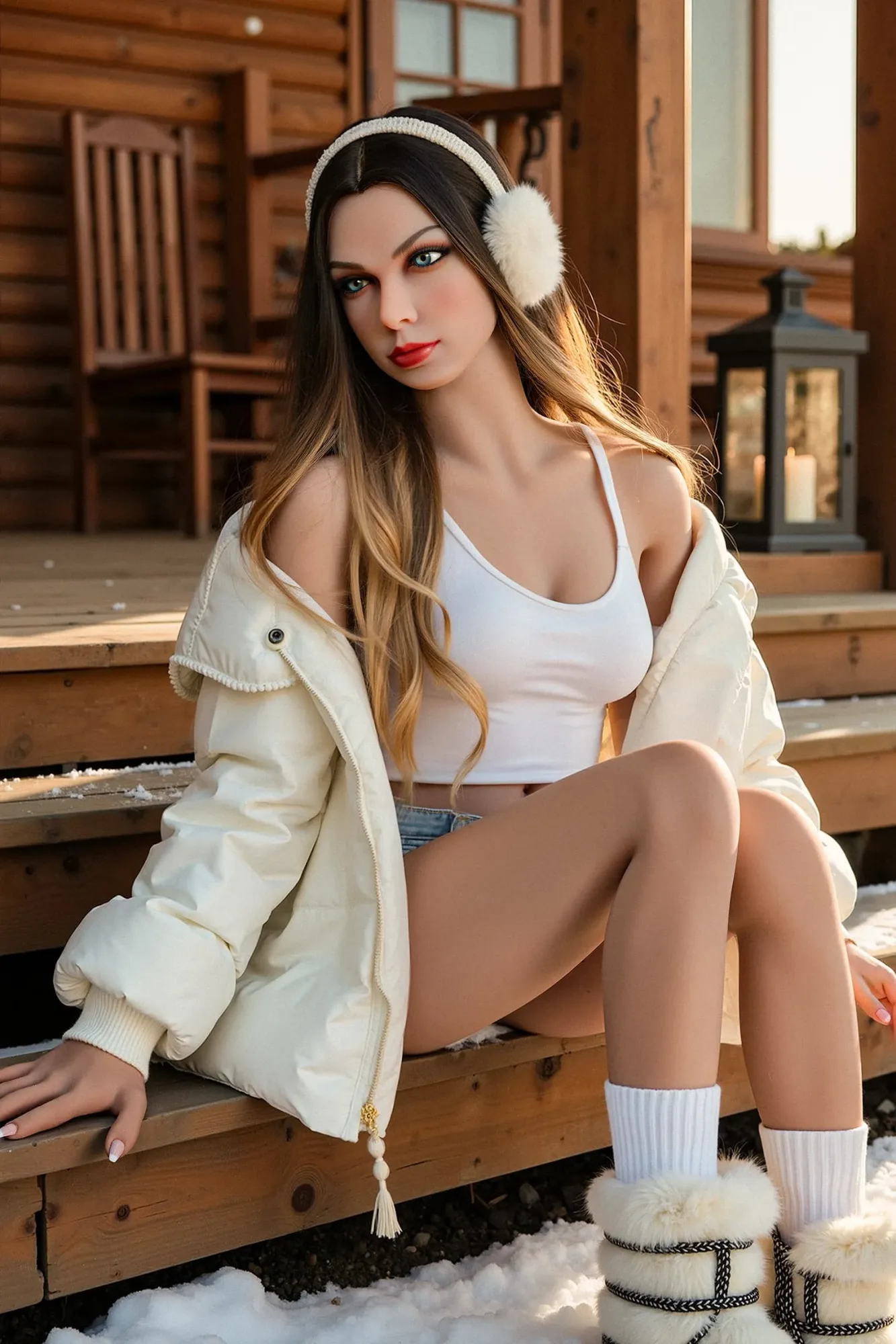 AIBEI DOLL | 158CM (5FT 2IN) PETITE SEXY REALISTIC SEX DOLL FOR MEN SMALL BUST FULL TPE BODY – IVETTE view 6