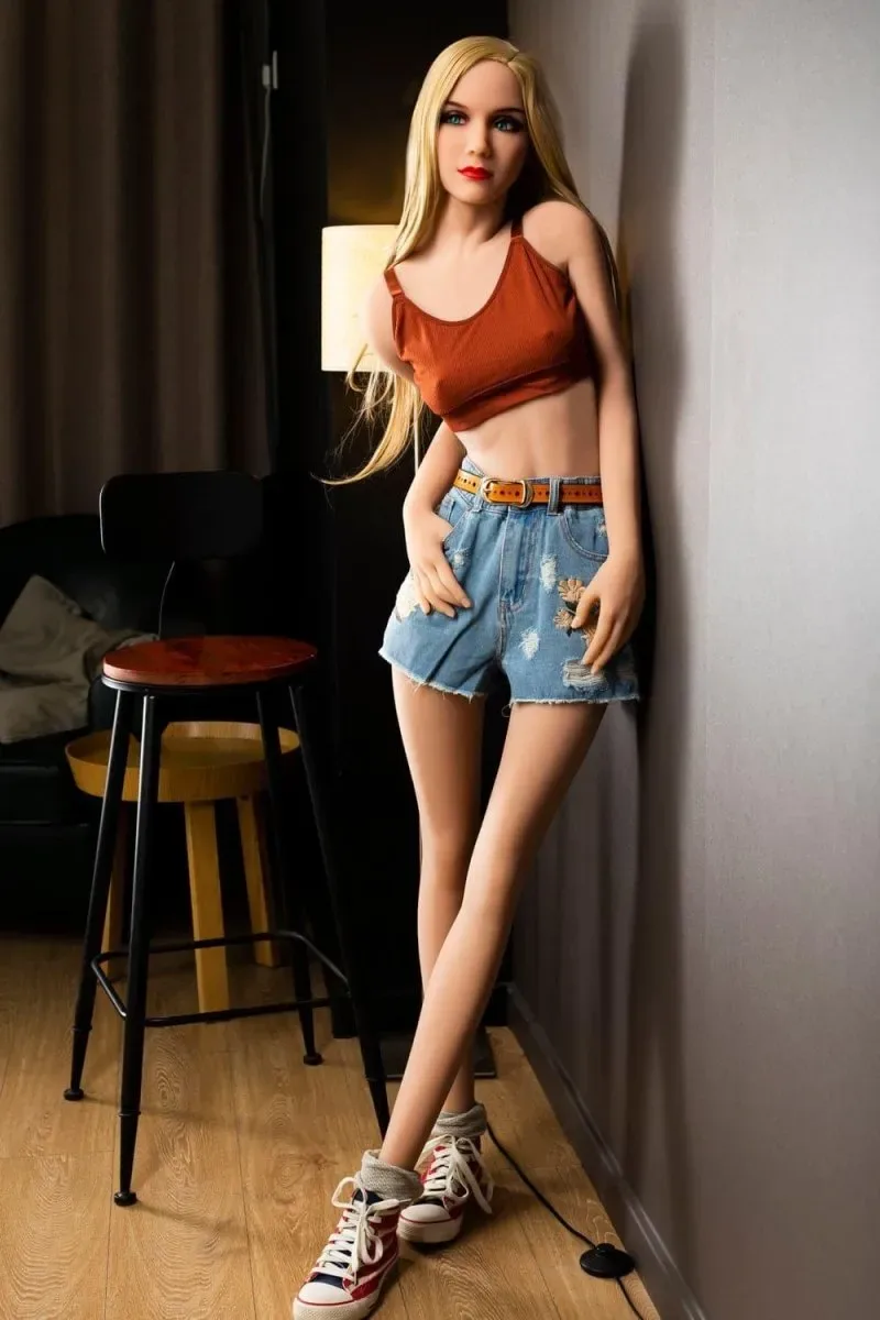 HR DOLL | EU IN STOCK-166CM (5' 5") A-CUP BLONDE MODEL SEX DOLL view 2