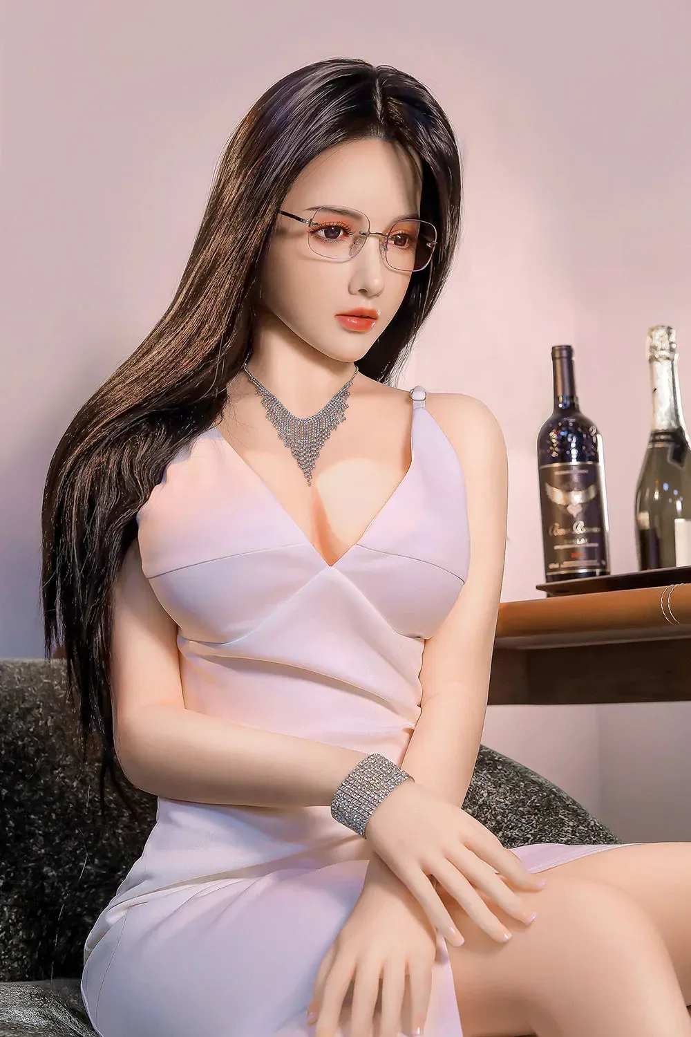 166CM (5' 5") REALISTIC LIFELIKE MATURE SEX DOLL (SILICONE HEAD) - MAUD view 5