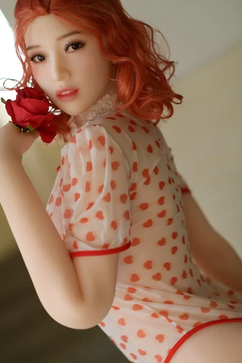 6YE | US IN STOCK 165CM (5' 5") D-CUP SMALL BREASTED PINK HAIR SEX DOLL - THERESA view 5