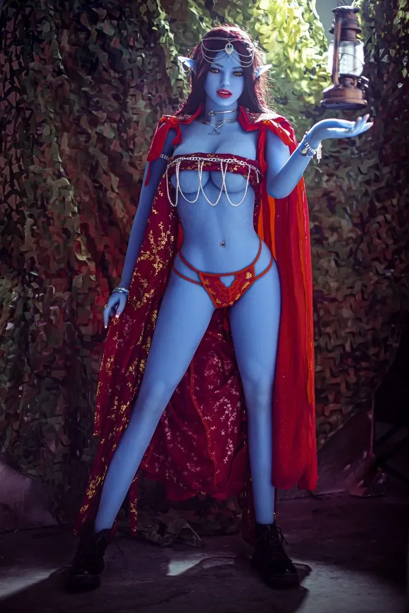 AIBEI DOLL | EU IN STOCK 158CM/5FT2 BLUE SKIN SEX DOLL - LULU view 5