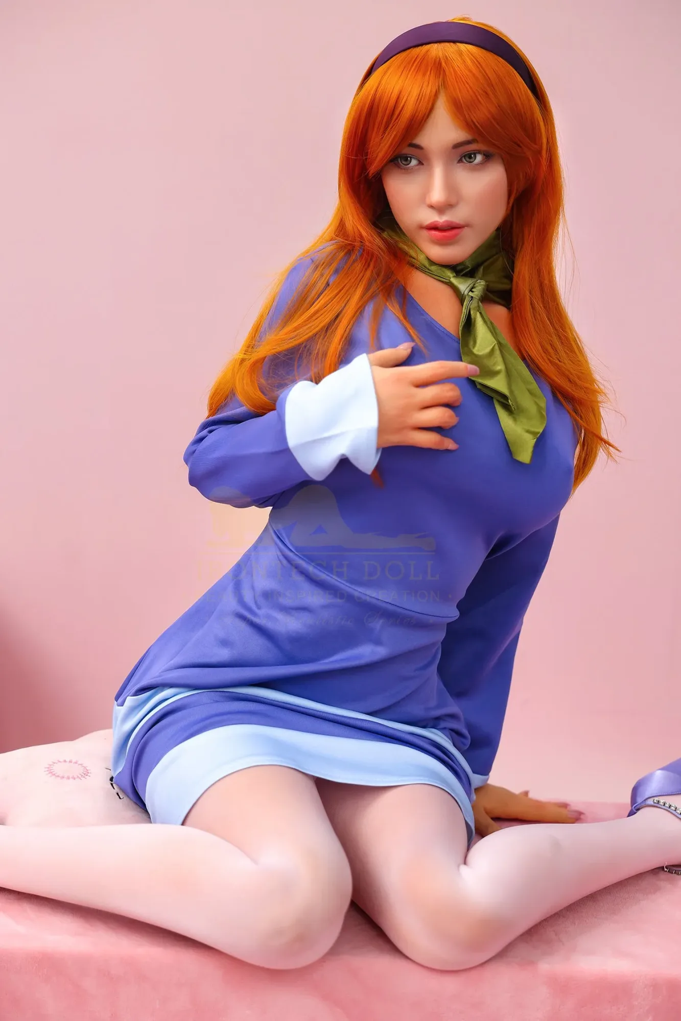 IRONTECH DOLL- 167CM FULL SILICONE MATURE REDHEAD SEX DOLL- MAUREEN view 8