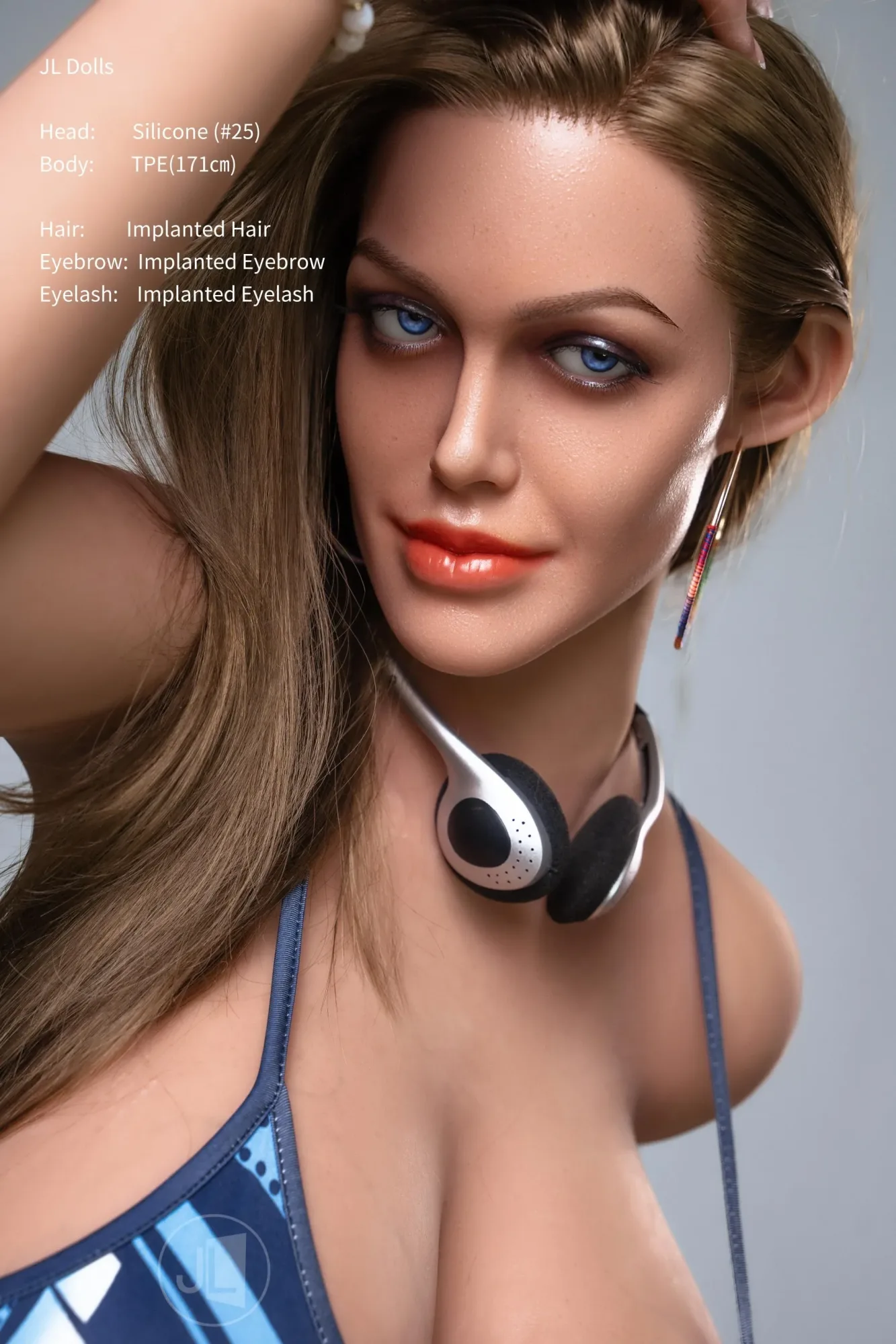 JARLIET | US IN STOCK 5FT7/171CM SILICONE HEAD SEX DOLL - LOVE view 6