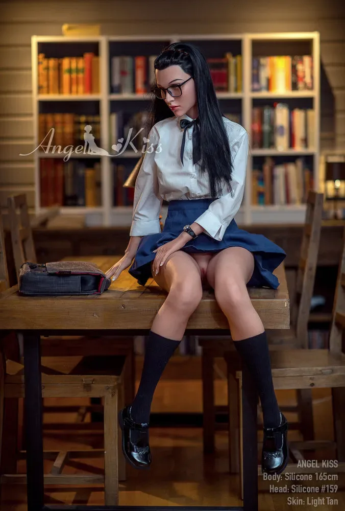 ANGEL KISS | SILVER - 165CM / 5'5" SEX DOLL HEAD #S159 view 7
