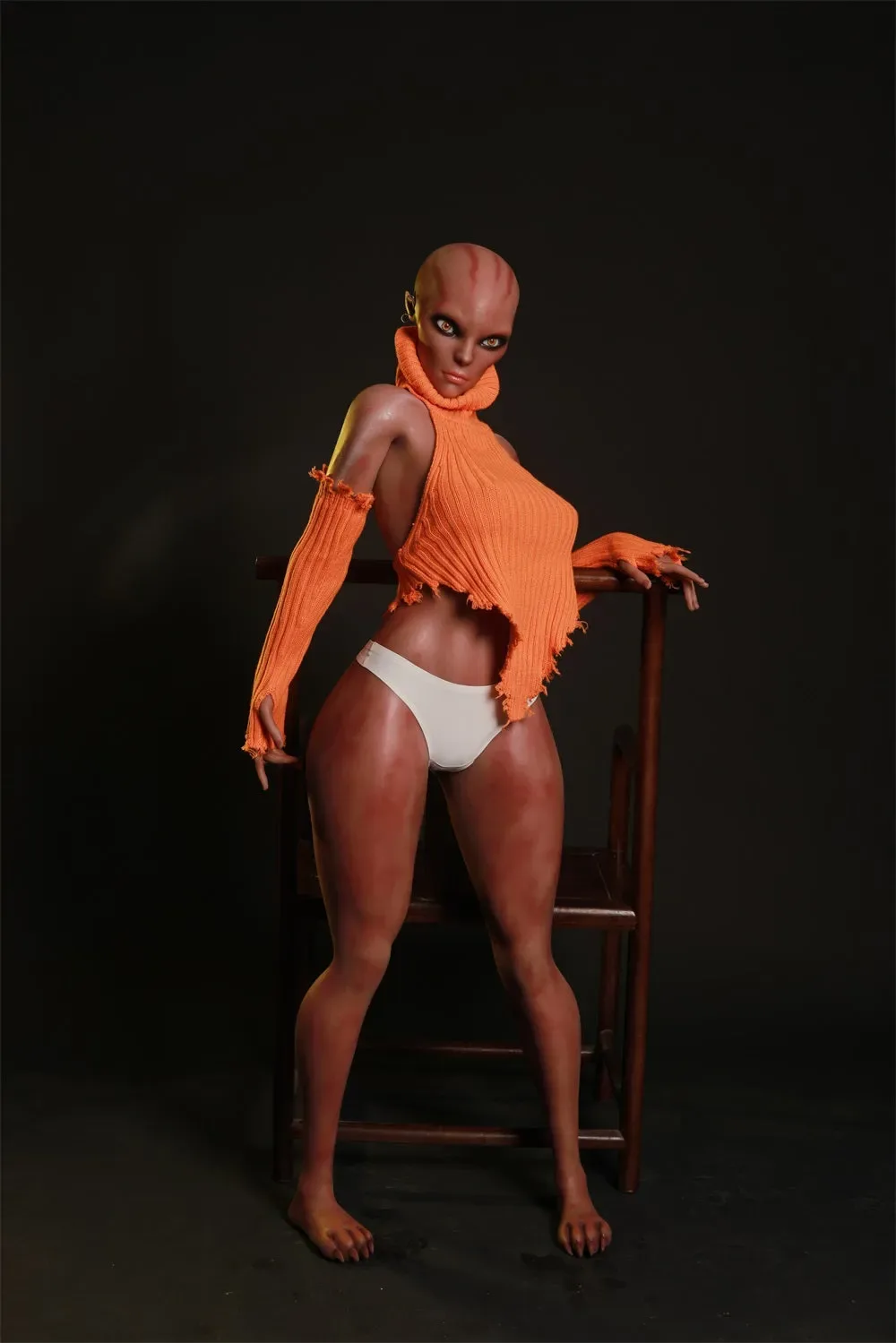 STARRY DOLL | 153CM/5FT FULL SILICONE ALIEN SEX DOLL - DAHLIA view 2