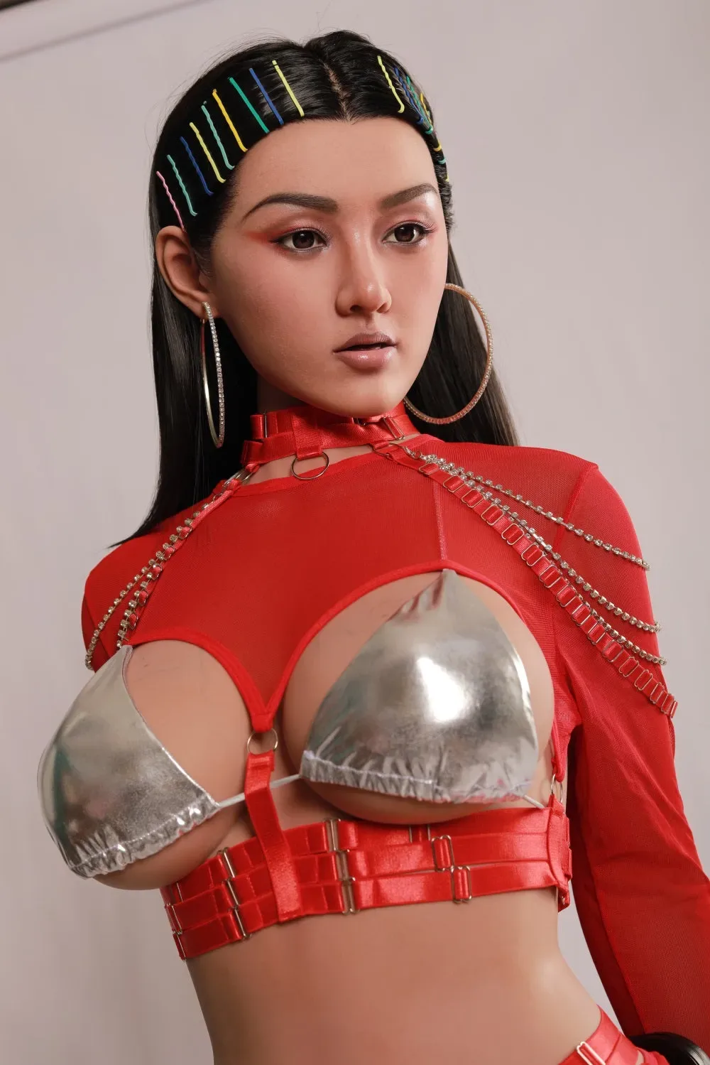 STARRY DOLL | 168CM/5FT5 BIG BOOBS FULL SILICONE ASIAN GIRL SEX DOLL - ANOUK