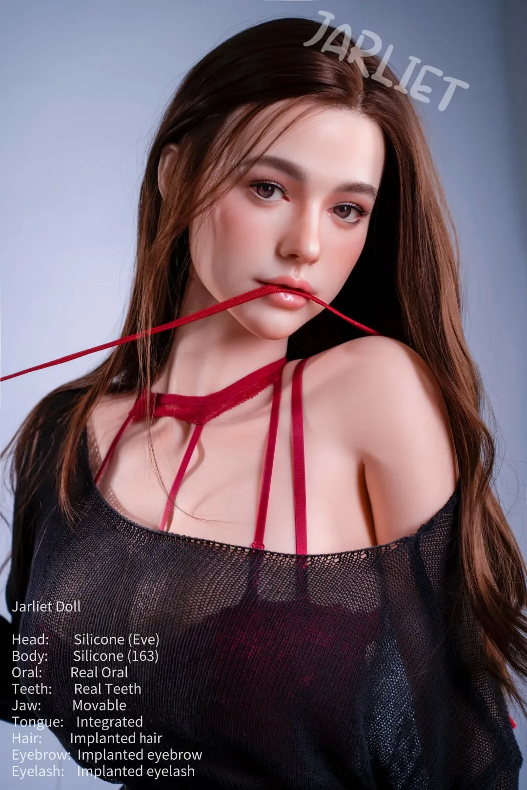 JARLIET | US IN STOCK 5FT4/163CM ROS SILICONE HEAD WITH MOVABLE JAW SEX DOLL - EVE